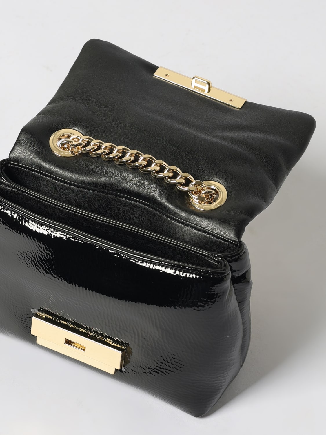 ARMANI EXCHANGE BORSA A SPALLA: Borsa Victoria Armani Exchange in naplak , Nero - Img 3