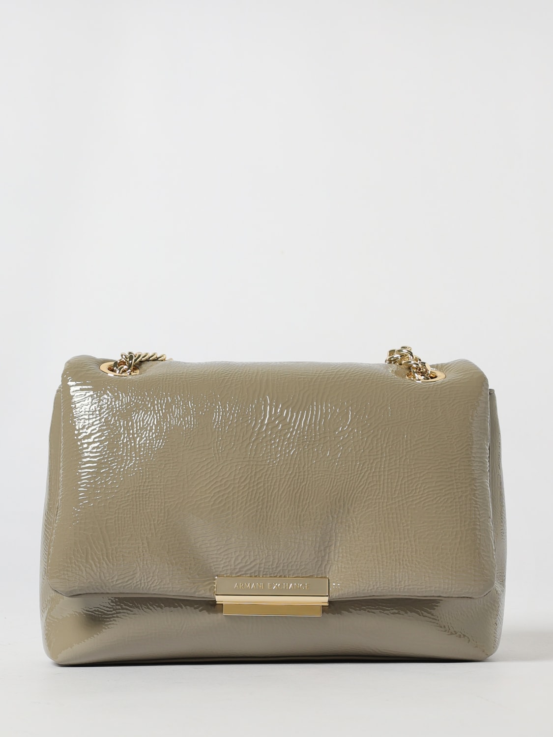 ARMANI EXCHANGE SCHULTERTASCHE: Schultertasche damen Armani Exchange, Braun - Img 1