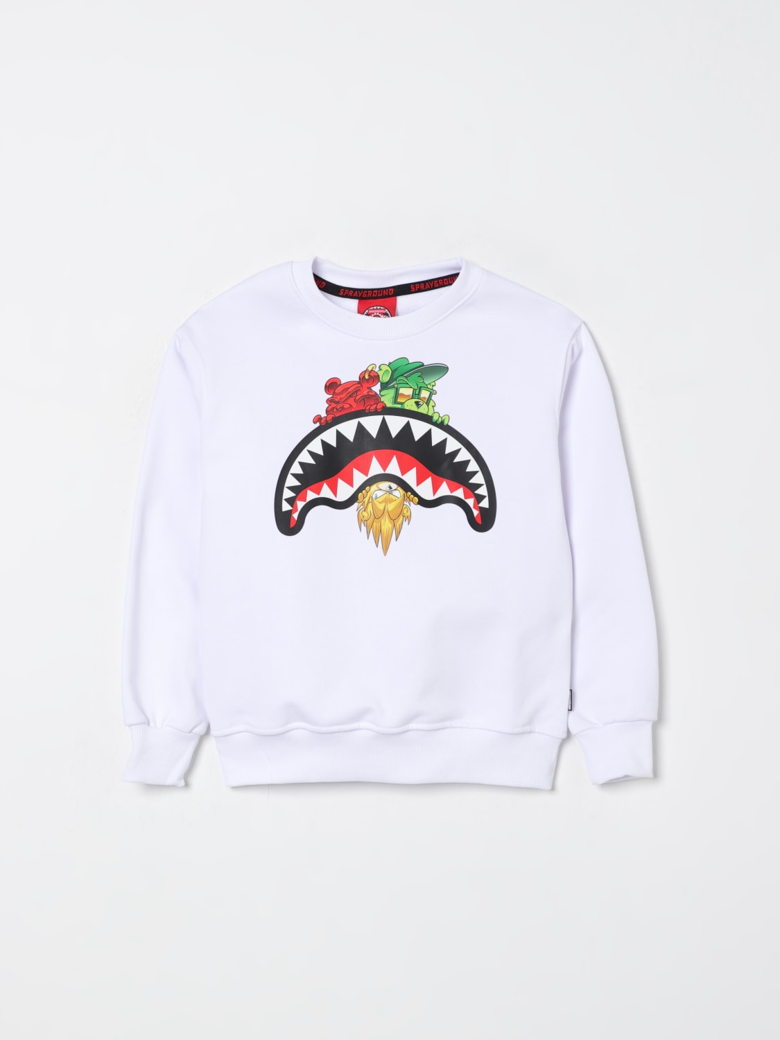 SPRAYGROUND SWEATER: Sweater kids Sprayground, White - Img 1