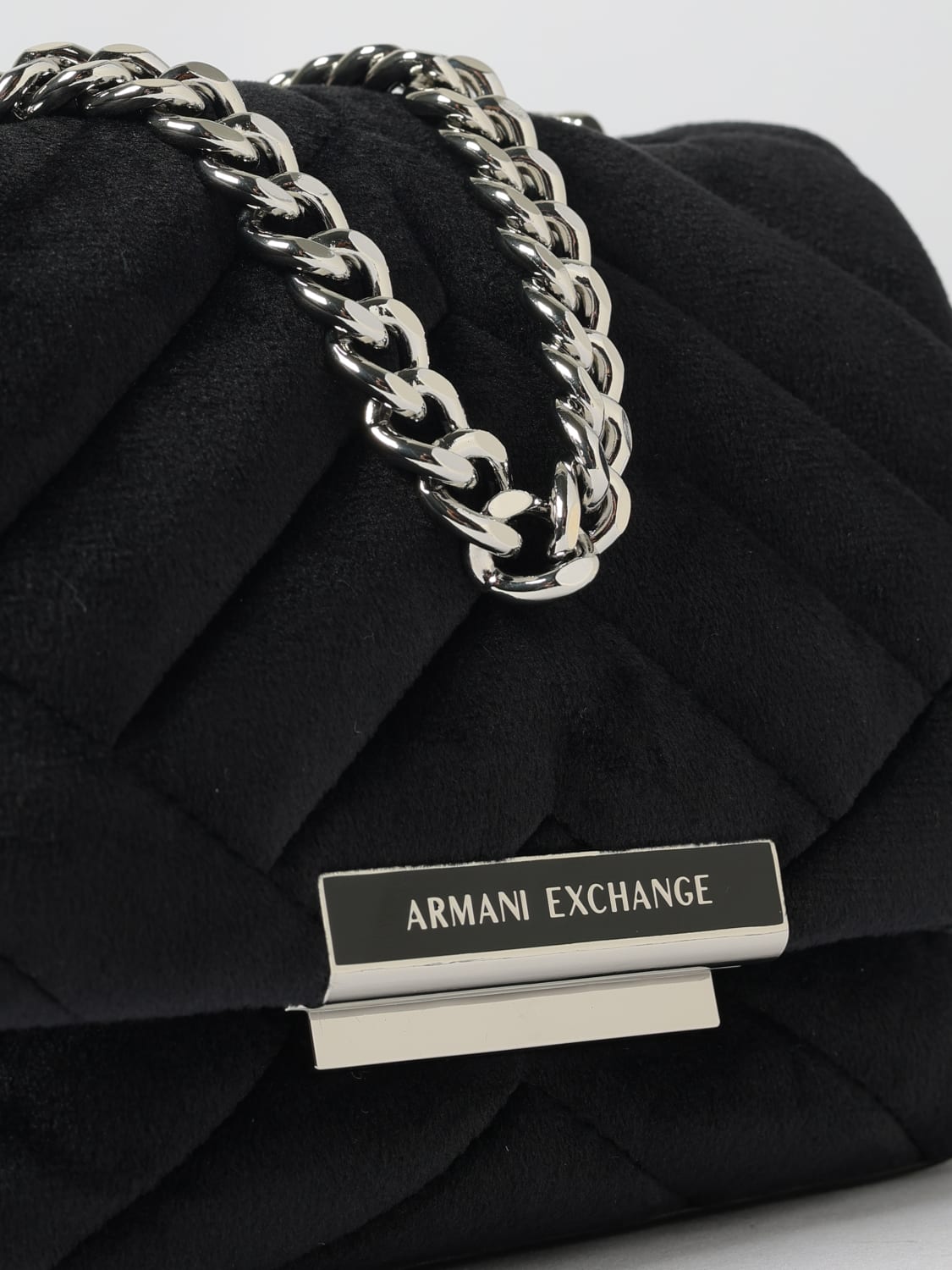 ARMANI EXCHANGE MINI SAC: Sac porté épaule femme Armani Exchange, Noir - Img 3