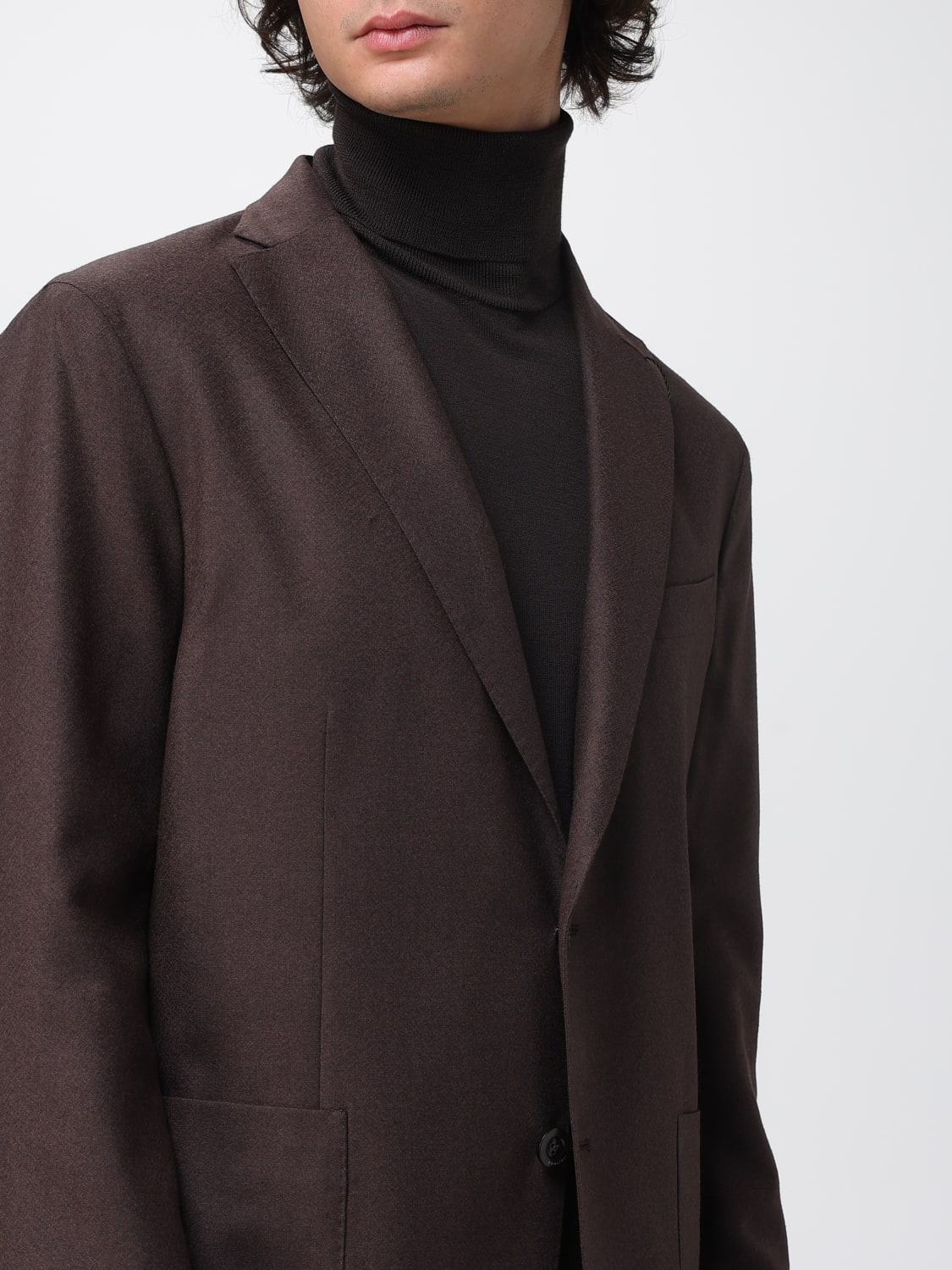 BOGLIOLI SUIT: Suit men Boglioli, Brown - Img 5