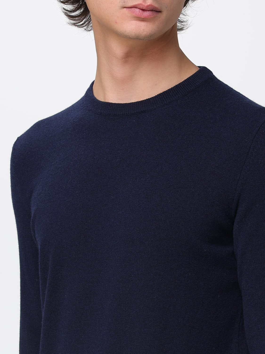 DRUMOHR SWEATER: Sweatshirt men Drumohr, Blue - Img 3