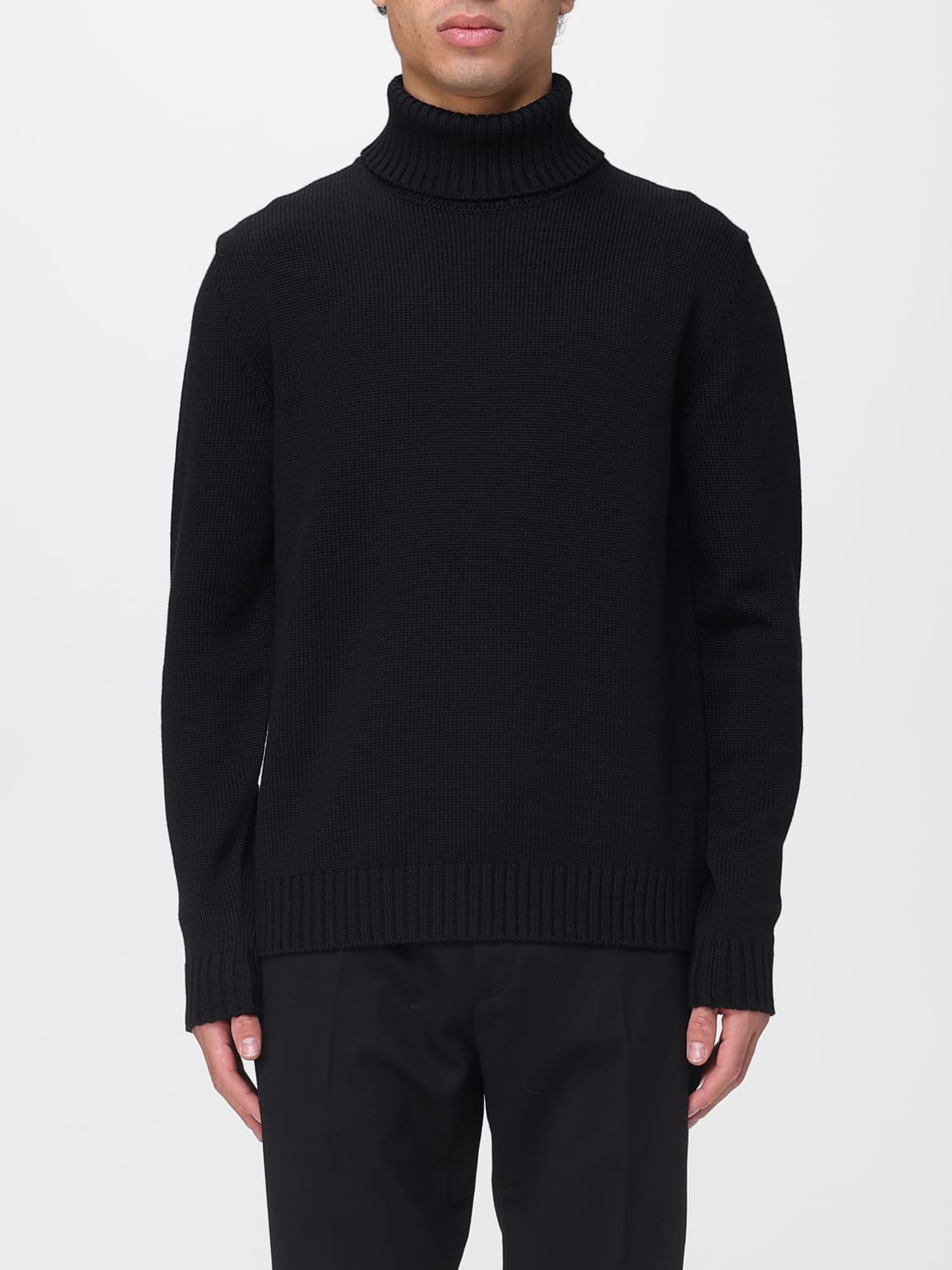 ZANONE SWEATER: Sweater men Zanone, Black - Img 1