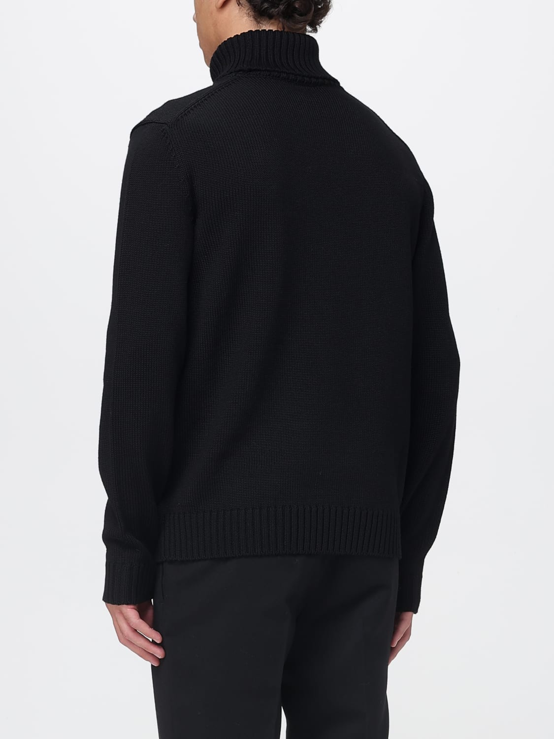 ZANONE SWEATER: Sweater men Zanone, Black - Img 2