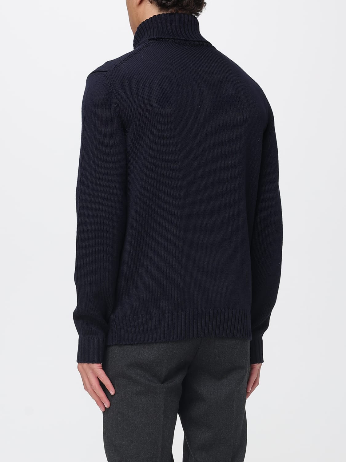 ZANONE SWEATER: Sweater men Zanone, Blue - Img 2