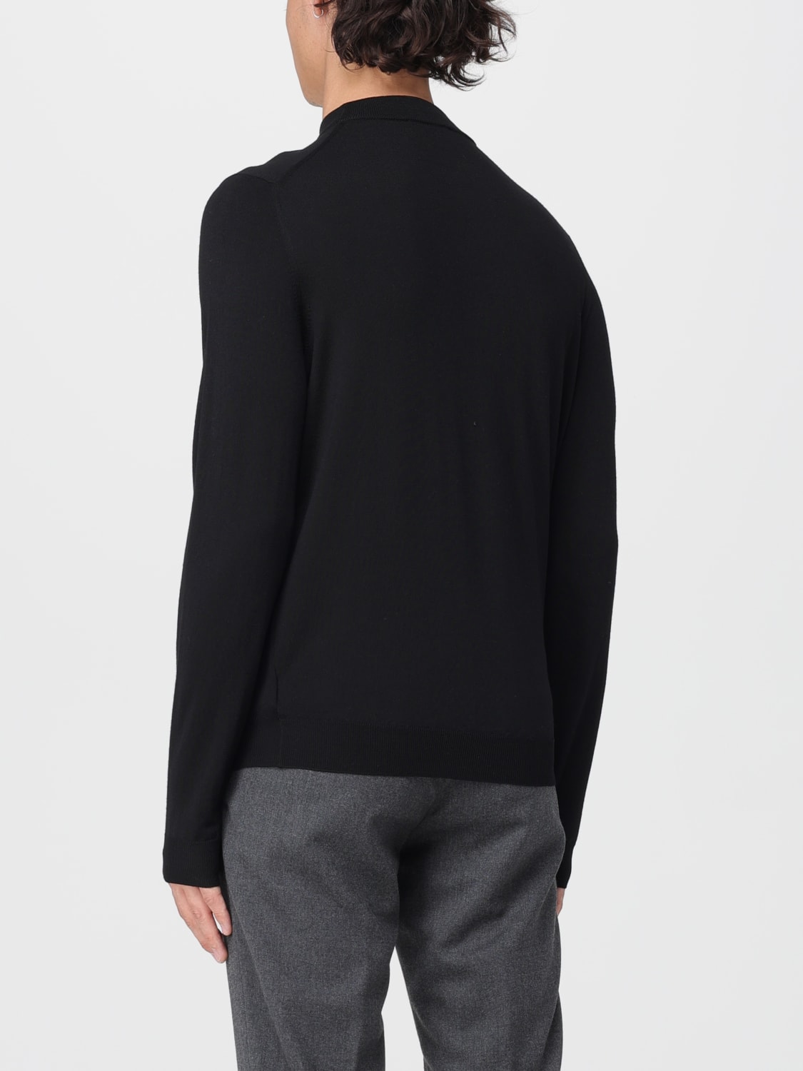 ZANONE SWEATER: Sweatshirt men Zanone, Black - Img 2