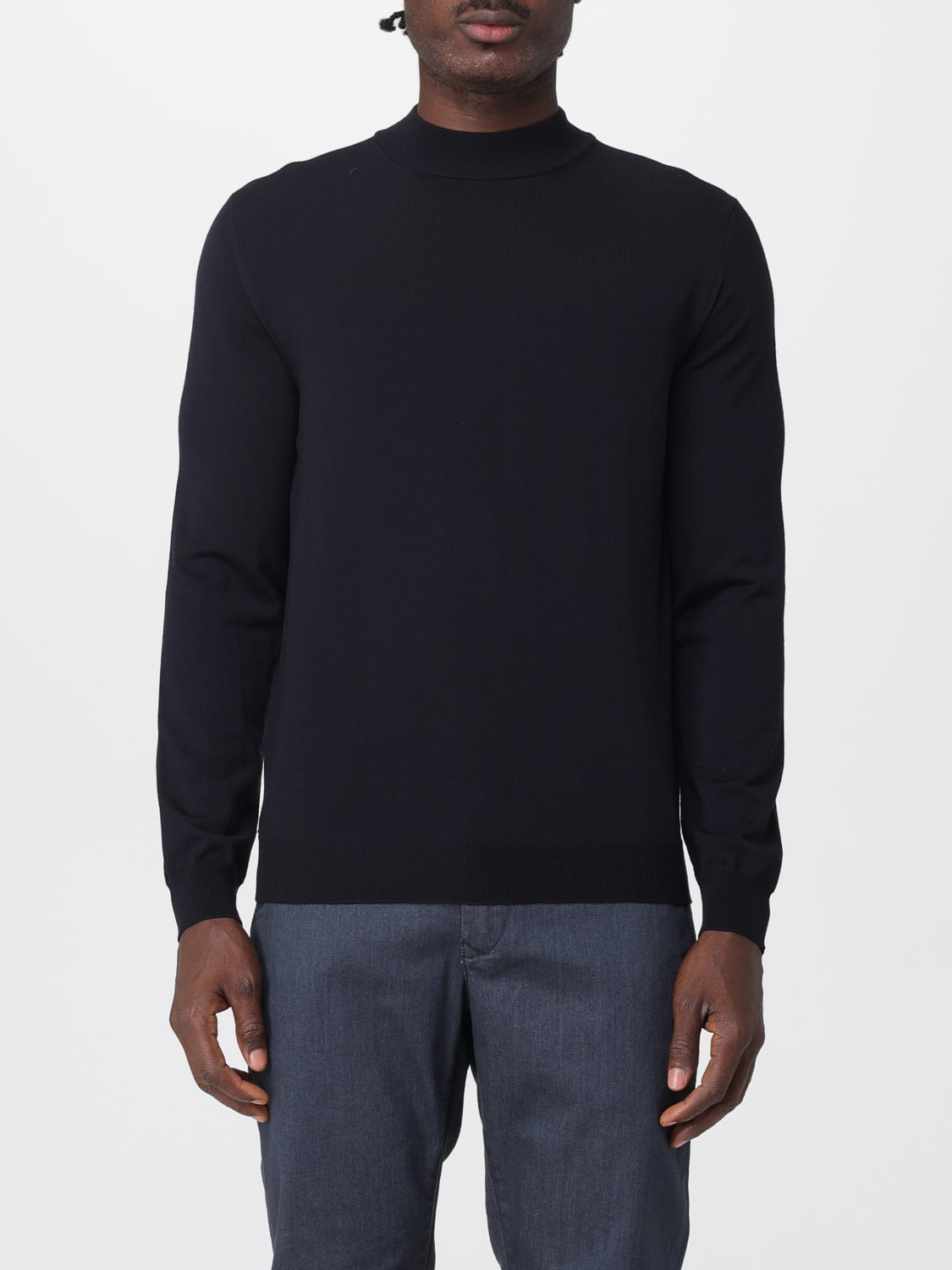 ZANONE SWEATER: Sweatshirt men Zanone, Blue - Img 1