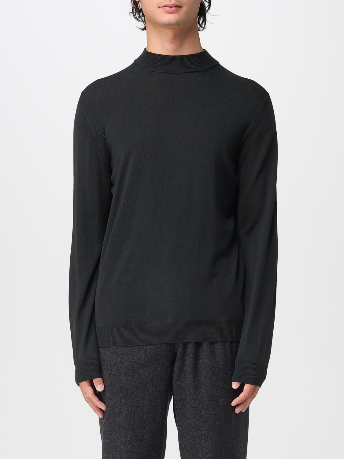 ZANONE MAGLIA: Pullover dolcevita Zanone in lana Merino , Verde - Img 1