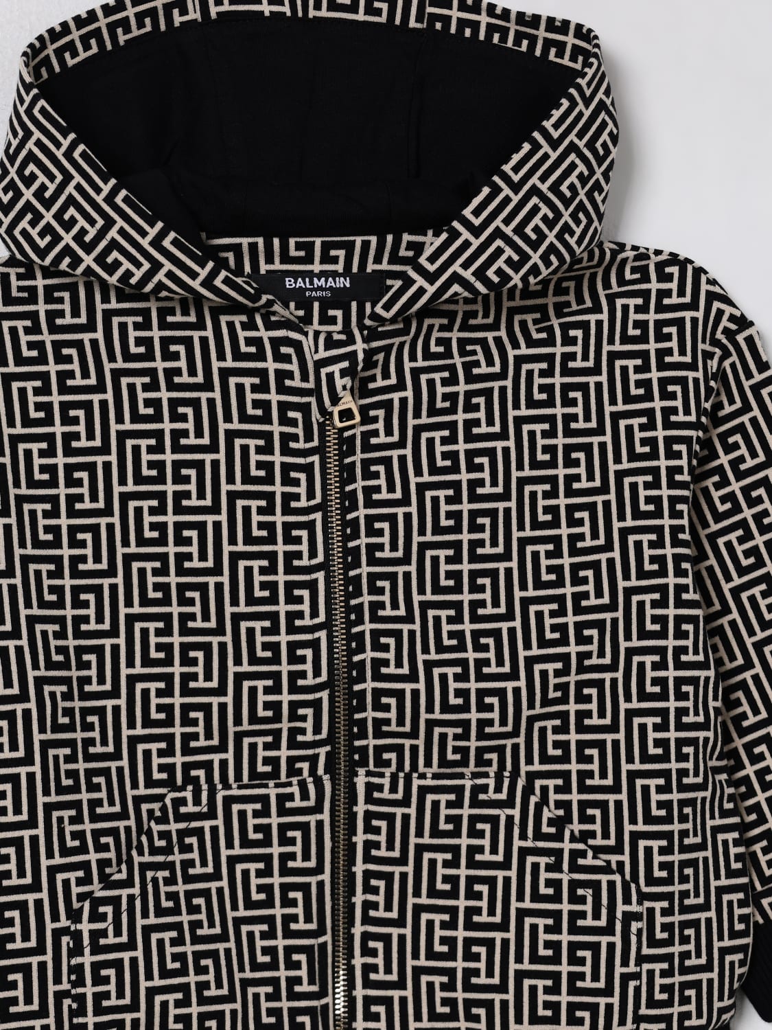 BALMAIN PULLOVER: Pullover kinder Balmain, Cream - Img 3