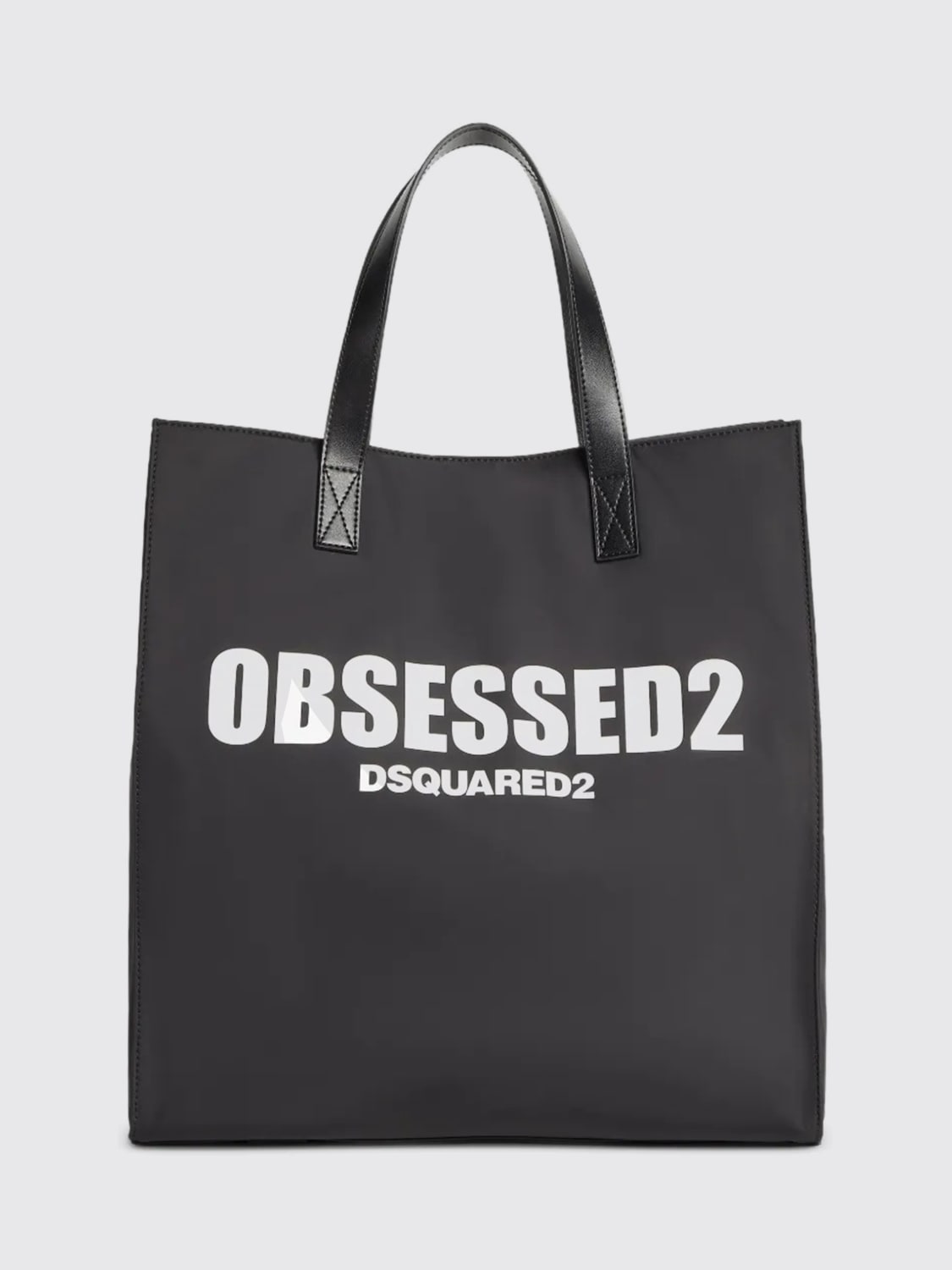 DSQUARED2 UMHÄNGETASCHE: Tasche herren Dsquared2, Schwarz - Img 1