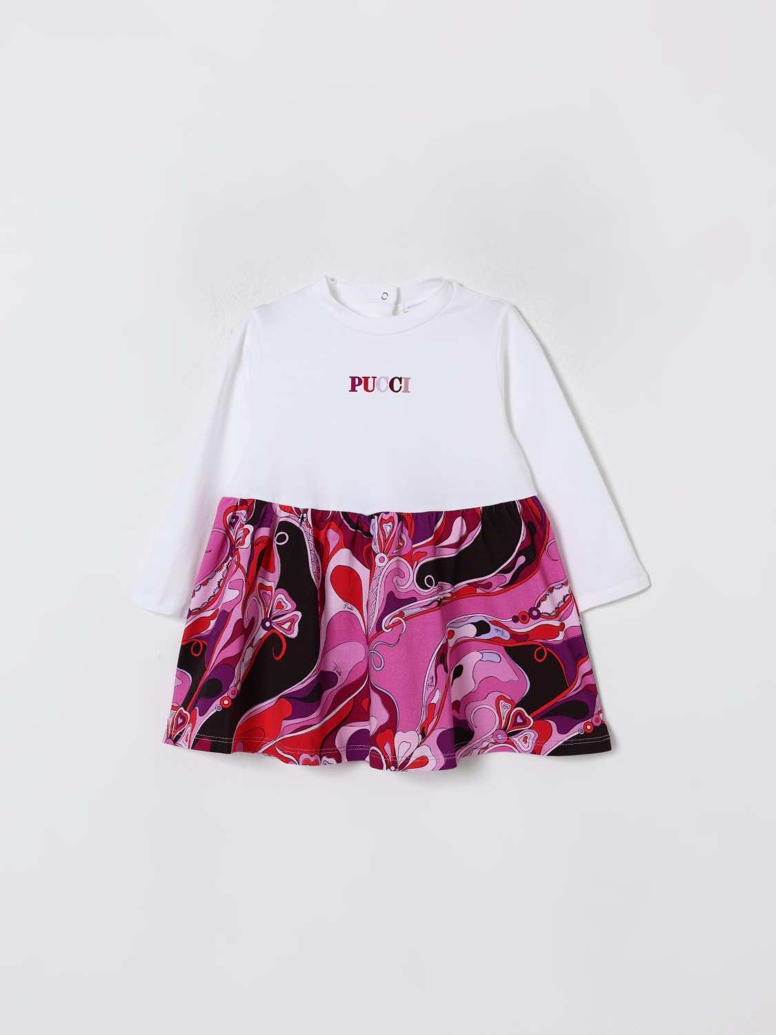 PUCCI ROMPER: Romper kids Pucci, Ivory - Img 1