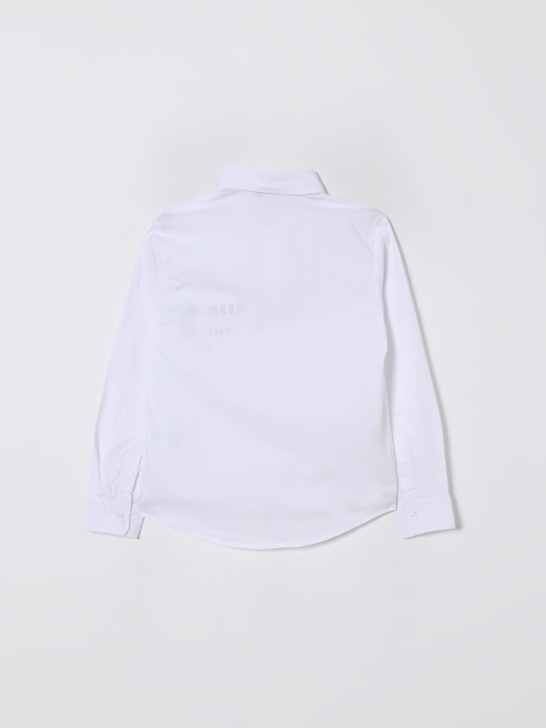 MSGM KIDS SHIRT: Shirt kids MSGM Kids, White - Img 2
