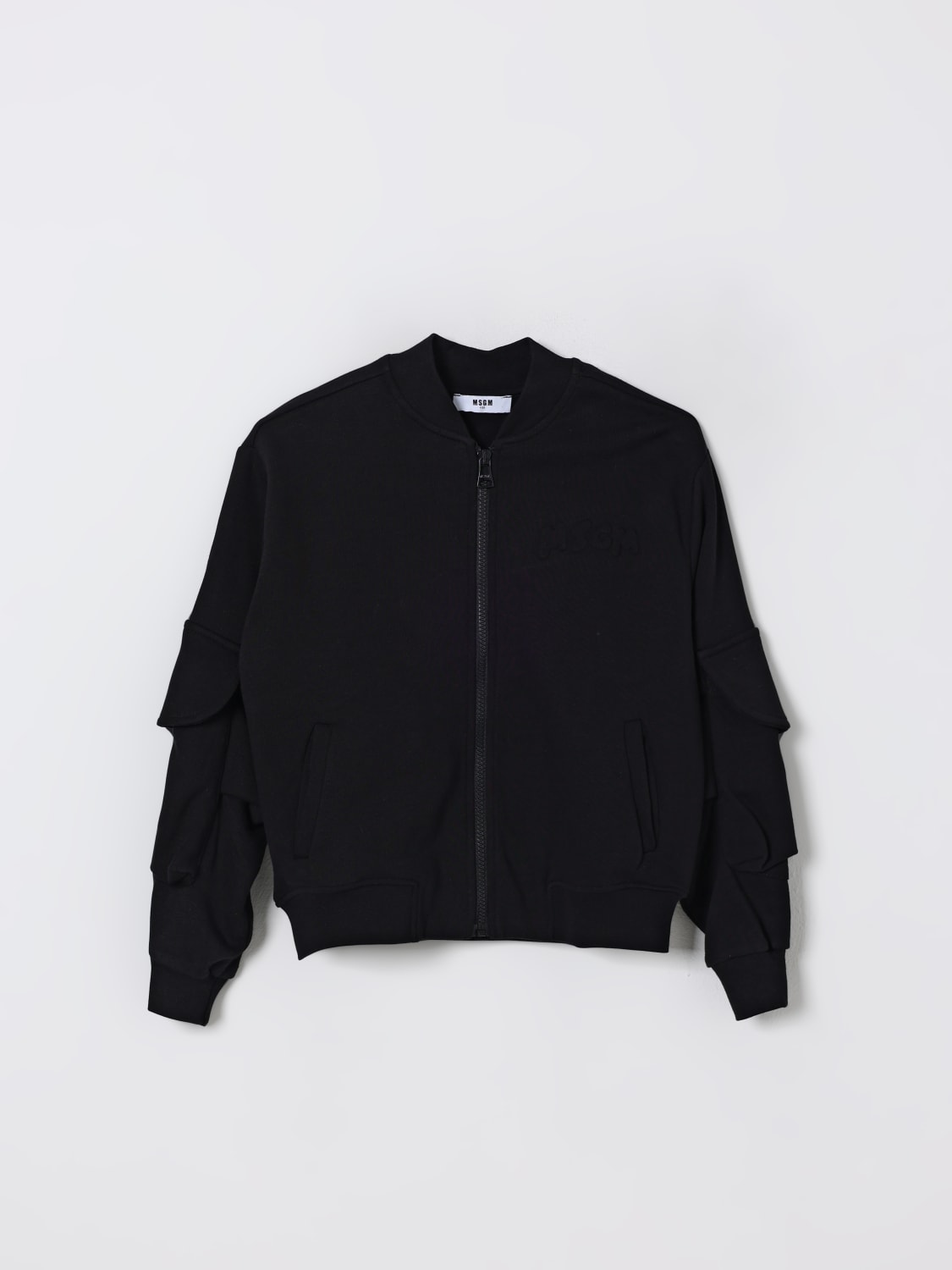 MSGM KIDS JACKE: Mäntel kinder MSGM Kids, Schwarz - Img 1