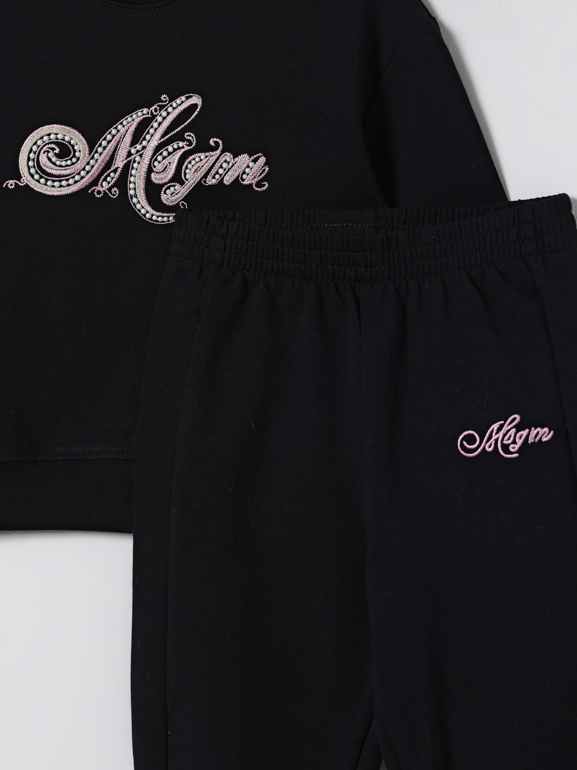 MSGM KIDS 连体衣: 连衣裙 儿童 MSGM Kids, 黑色 - Img 3