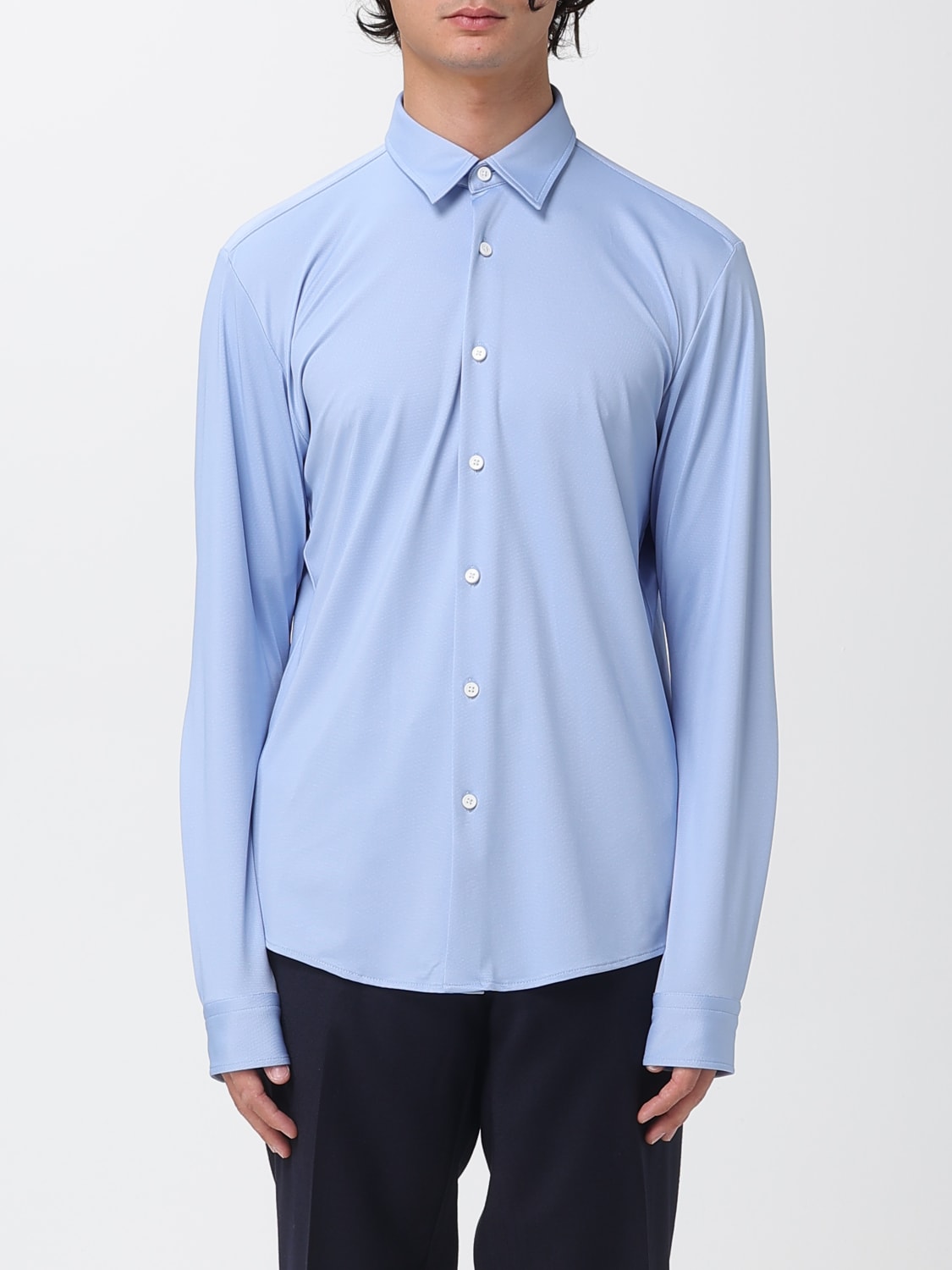BOSS SHIRT: Shirt men Boss, Gnawed Blue - Img 1