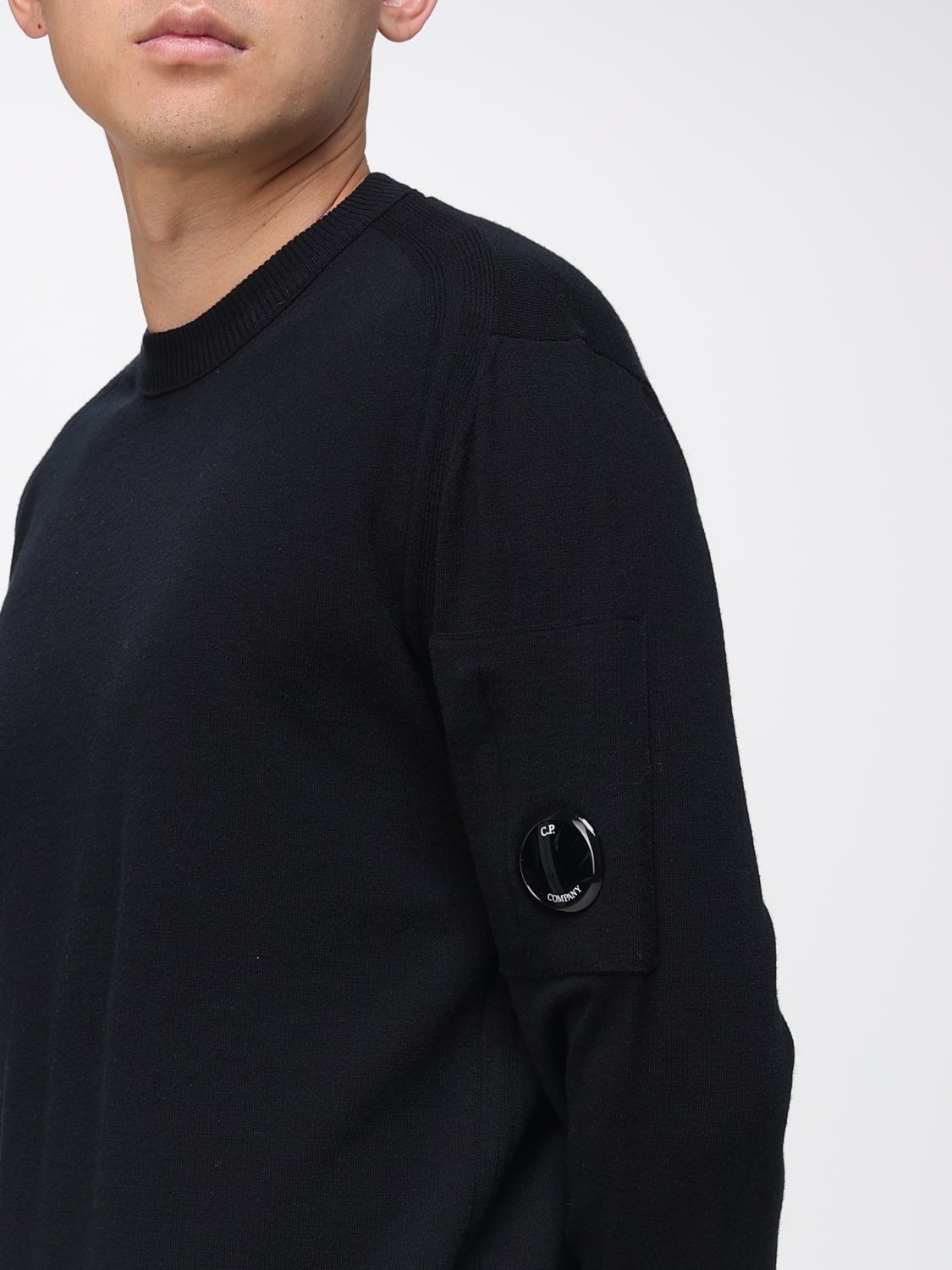 C.P. COMPANY SWEATER: Sweater men C.P. Company, Black - Img 3