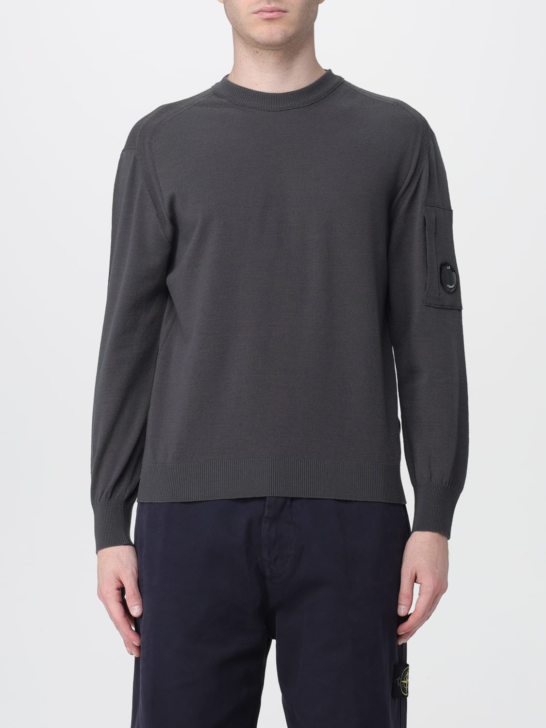 C.P. COMPANY SWEATER: Sweater men C.P. Company, Grey - Img 1