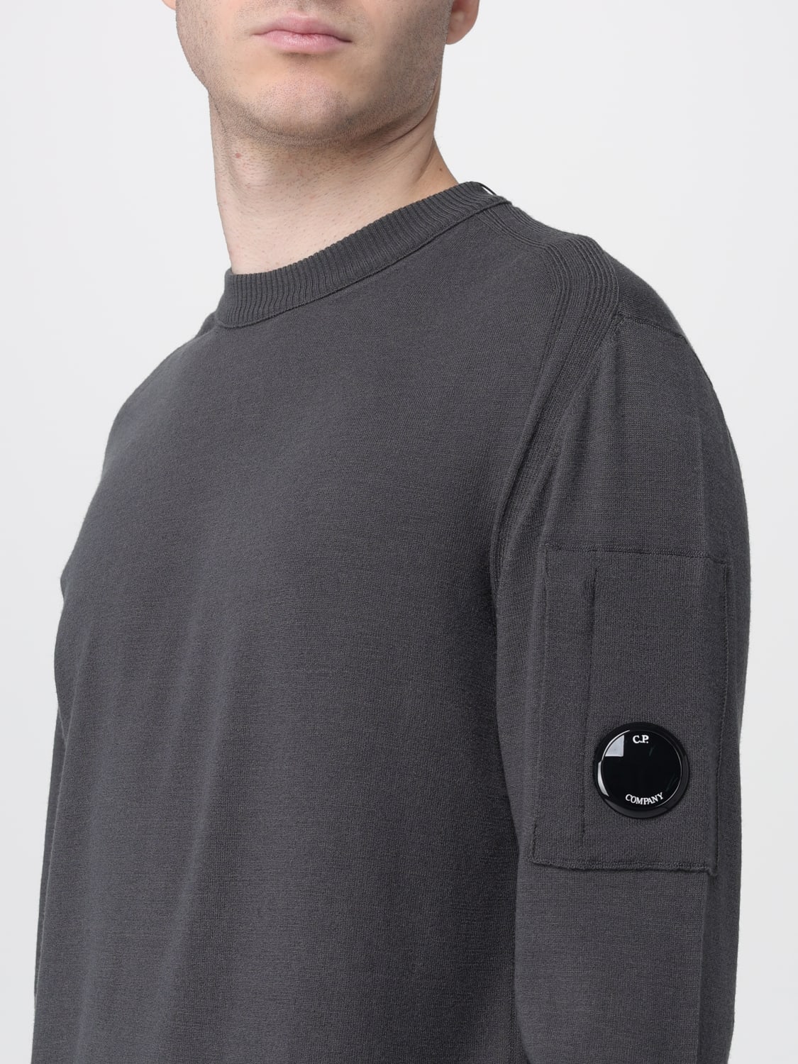 C.P. COMPANY SWEATER: Sweater men C.P. Company, Grey - Img 3