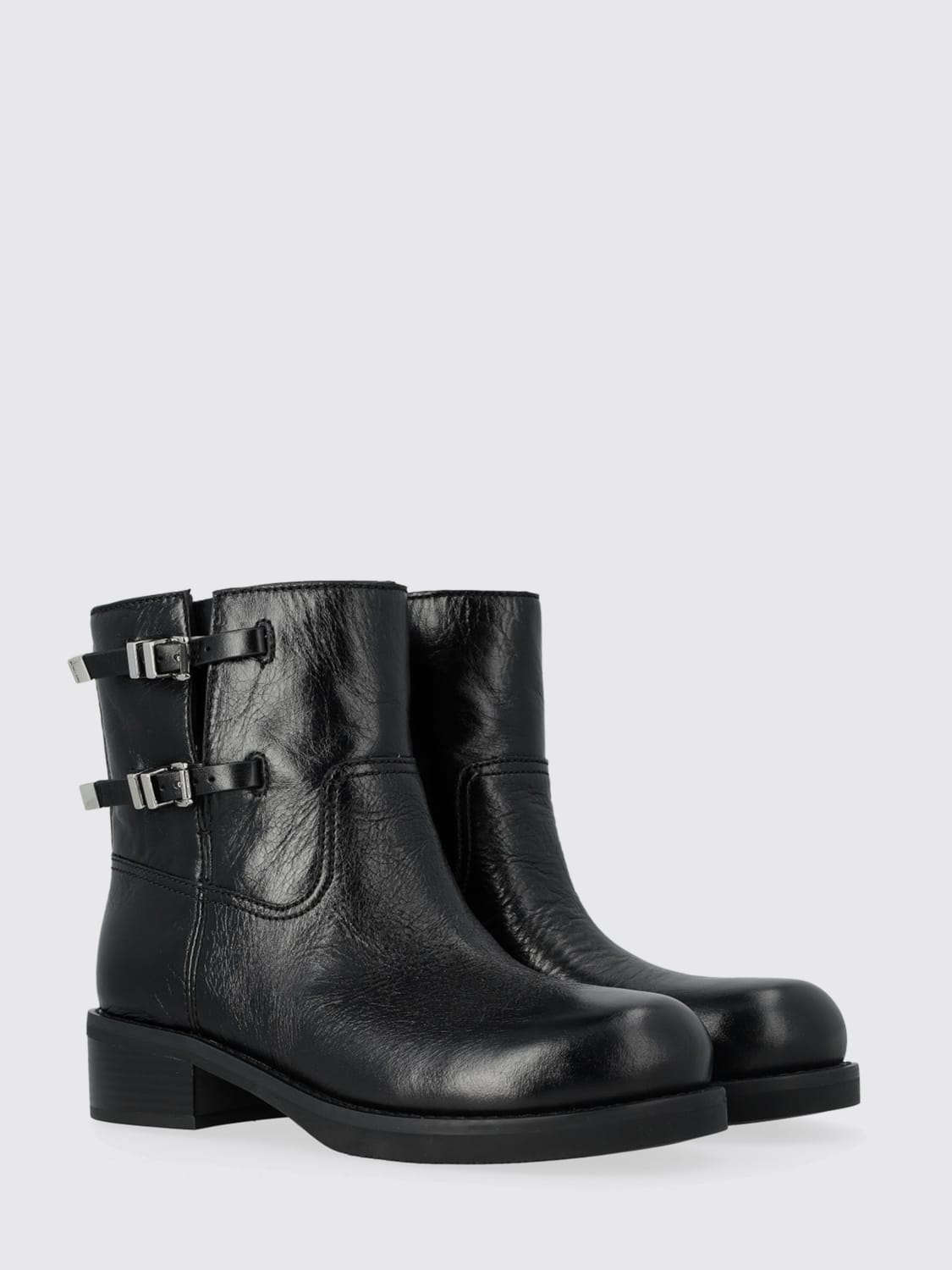 MICHAEL KORS BOOTS: Flat ankle boots woman Michael Kors, Black - Img 2