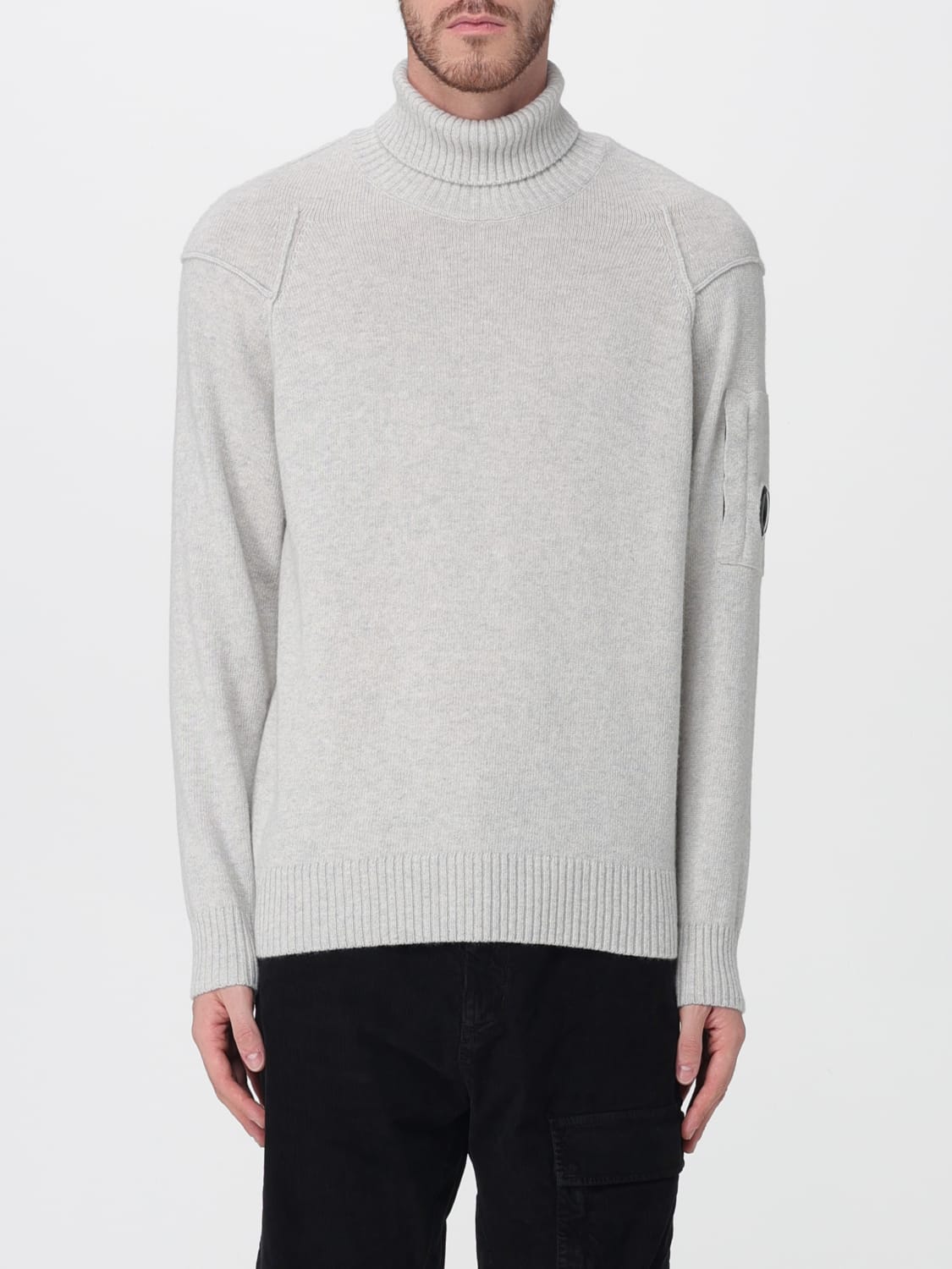 C.P. COMPANY SWEATER: Sweater men C.P. Company, White - Img 1