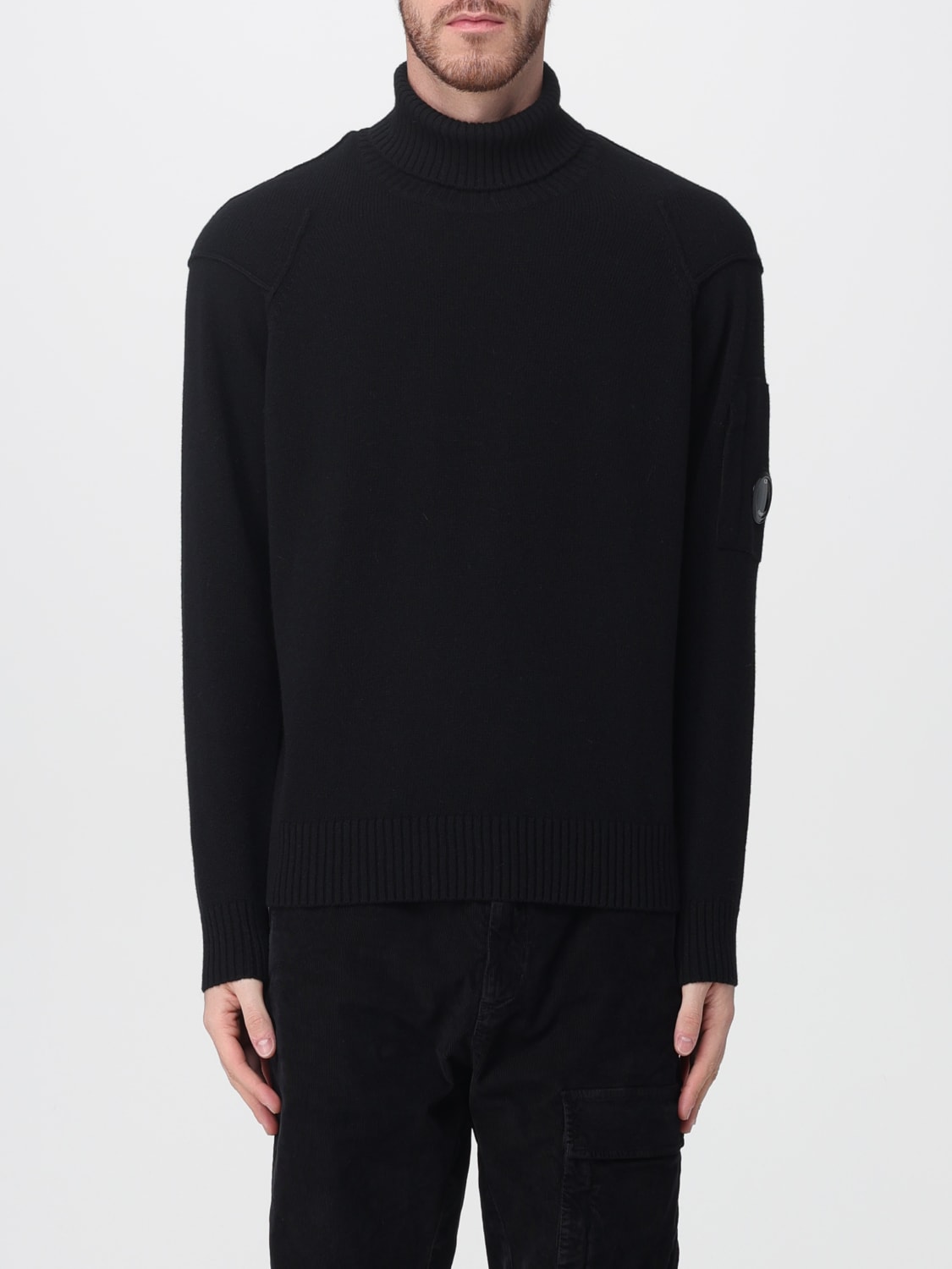 C.P. COMPANY SWEATER: Sweater men C.P. Company, Black - Img 1