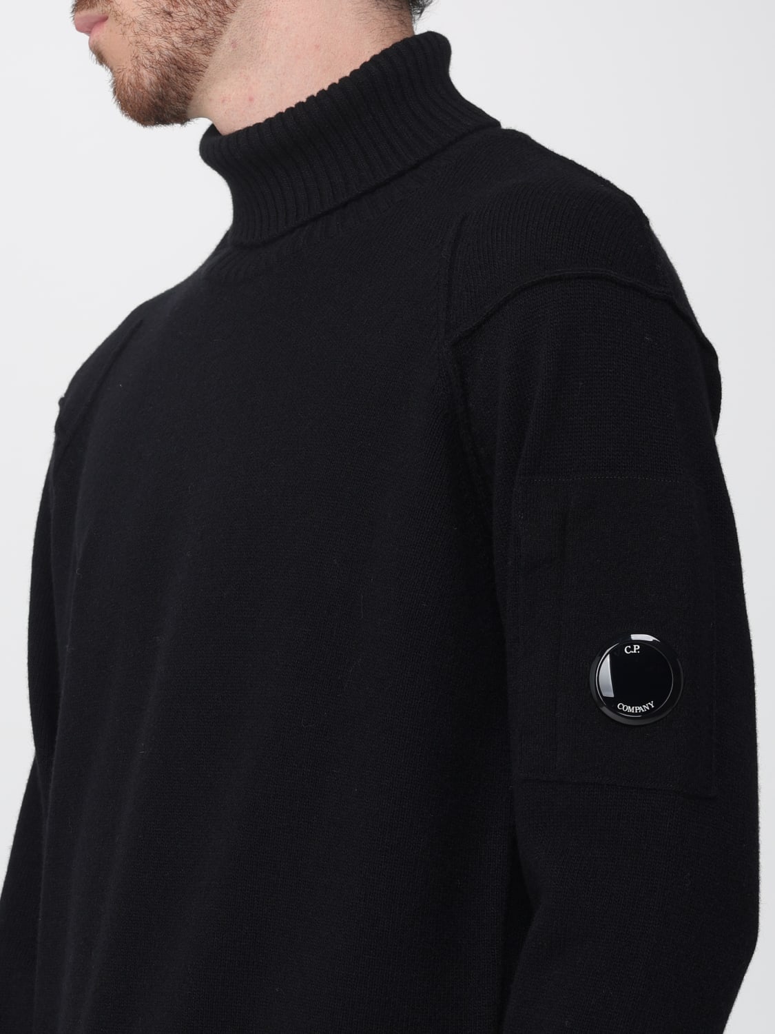 C.P. COMPANY SWEATER: Sweater men C.P. Company, Black - Img 4