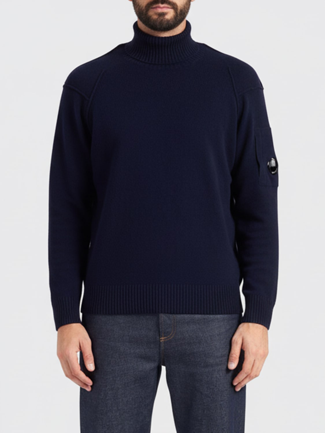 C.P. COMPANY SWEATER: Sweater men C.P. Company, Blue - Img 1