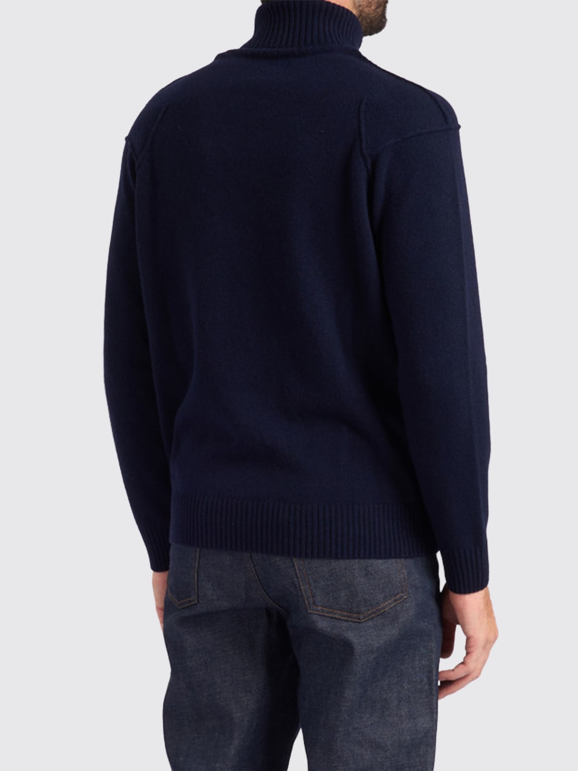 C.P. COMPANY SWEATER: Sweater men C.P. Company, Blue - Img 2