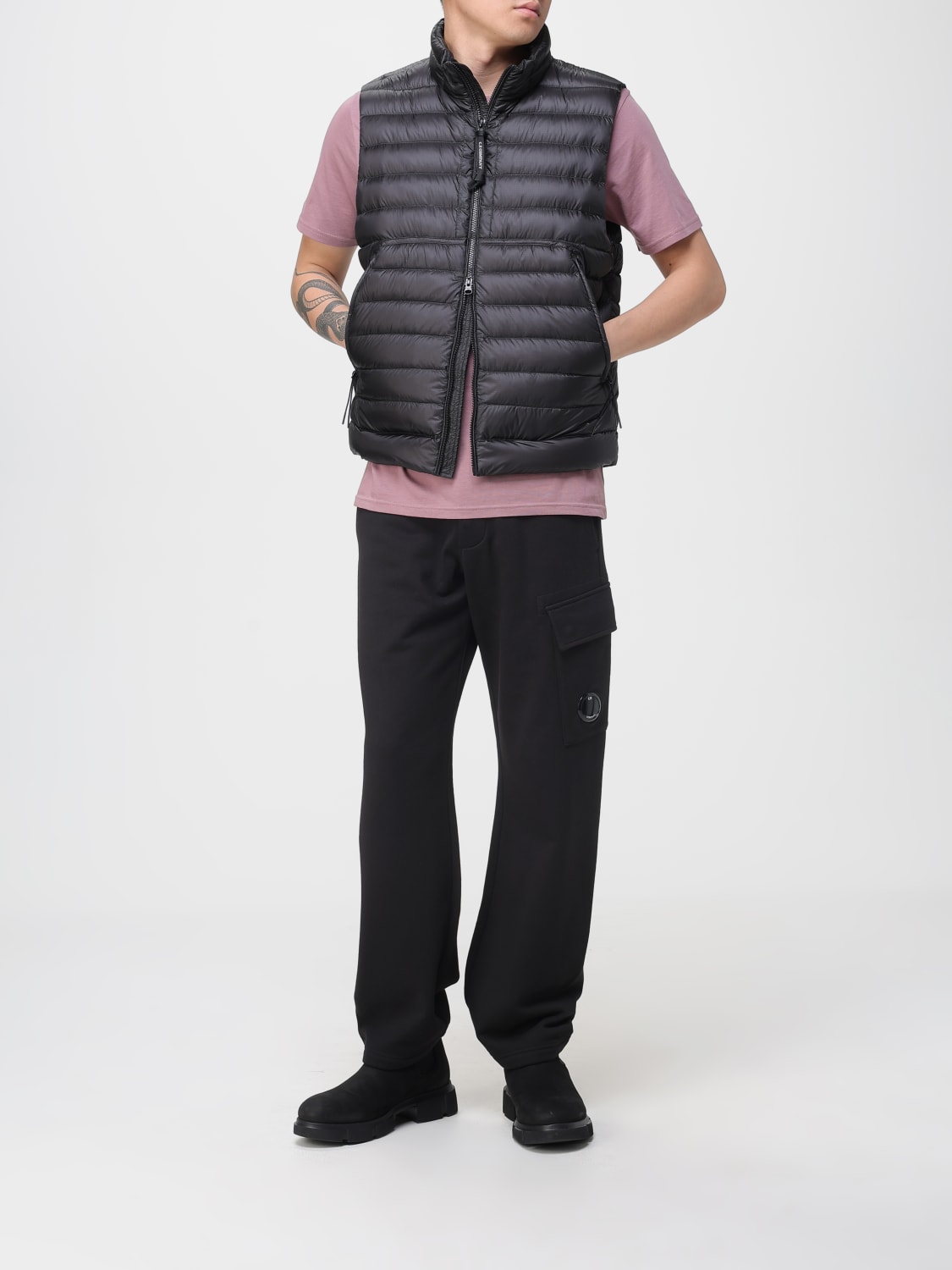 C.P. COMPANY PANTS: Pants men C.P. Company, Black - Img 2