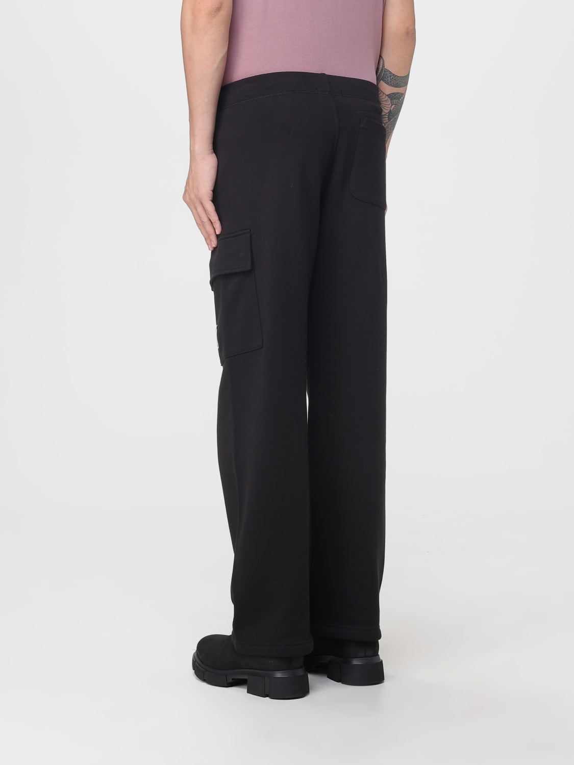 C.P. COMPANY PANTS: Pants men C.P. Company, Black - Img 3