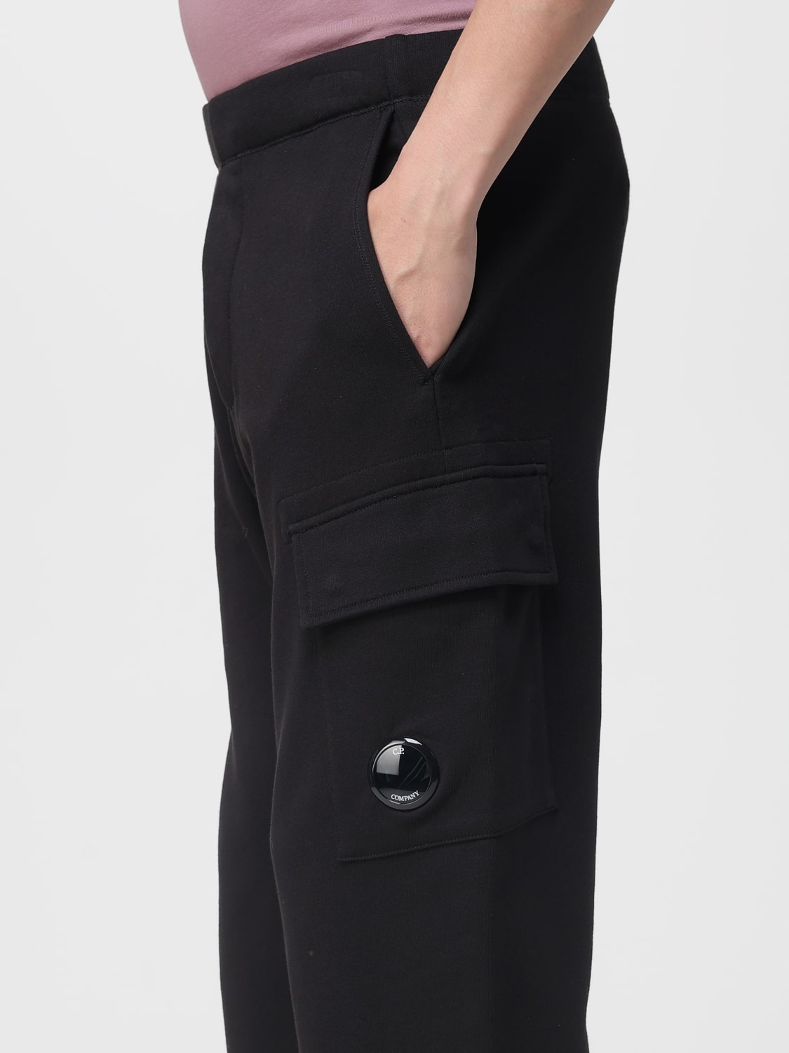 C.P. COMPANY PANTS: Pants men C.P. Company, Black - Img 4