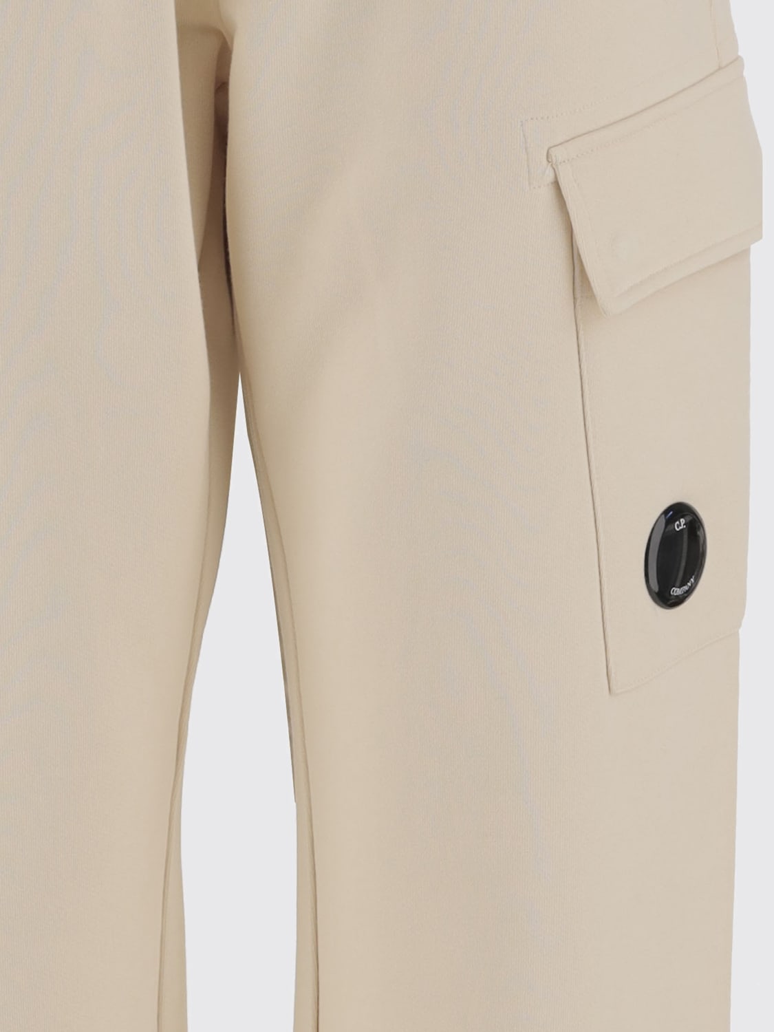 C.P. COMPANY PANTS: Pants men C.P. Company, Ivory - Img 3