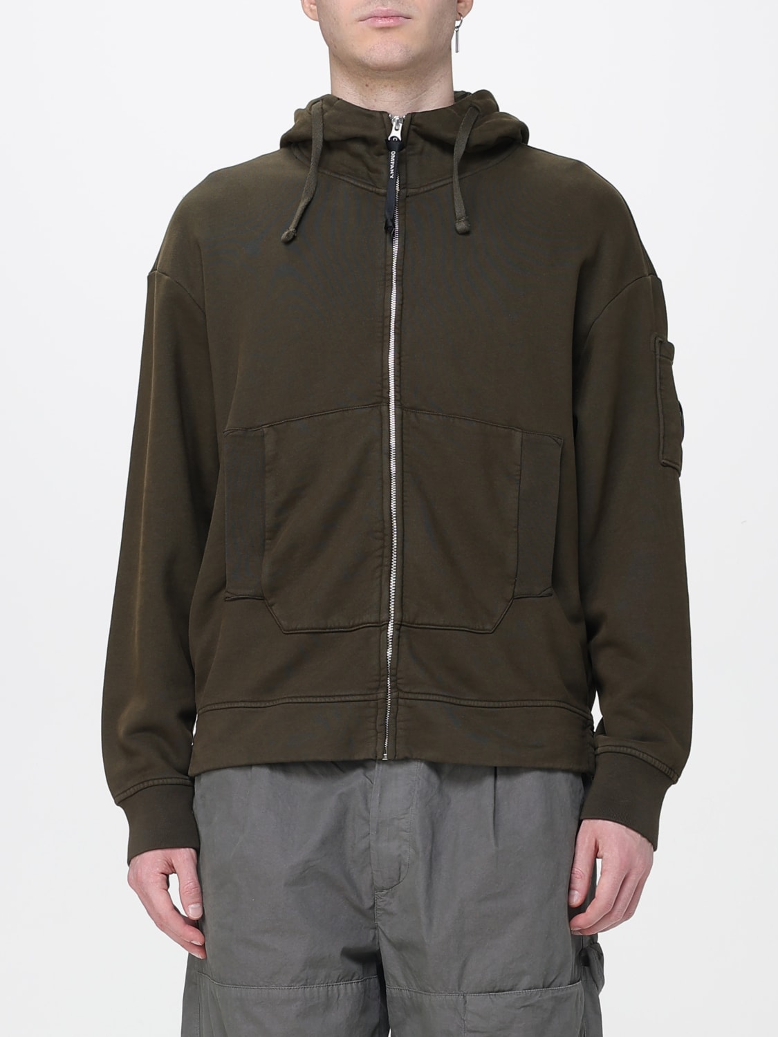 C.P. COMPANY SWEATSHIRT: Pullover herren C.P. Company, Grün - Img 1