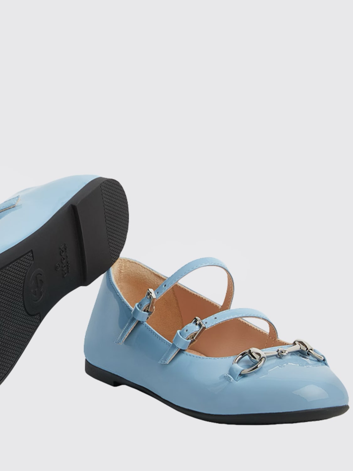 GUCCI SCHUHE: Schuhe kinder Gucci, Blau - Img 4