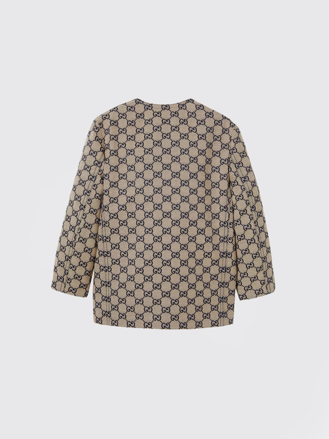 GUCCI COAT: Coat kids Gucci, Brown - Img 2