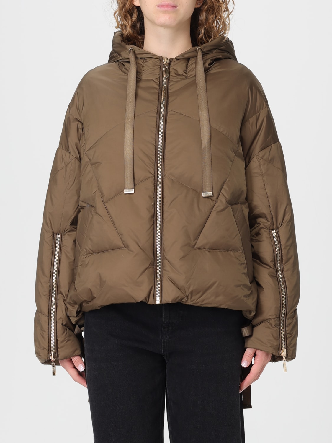 TWINSET CHAQUETA: Chaqueta mujer Twinset, Verde - Img 1