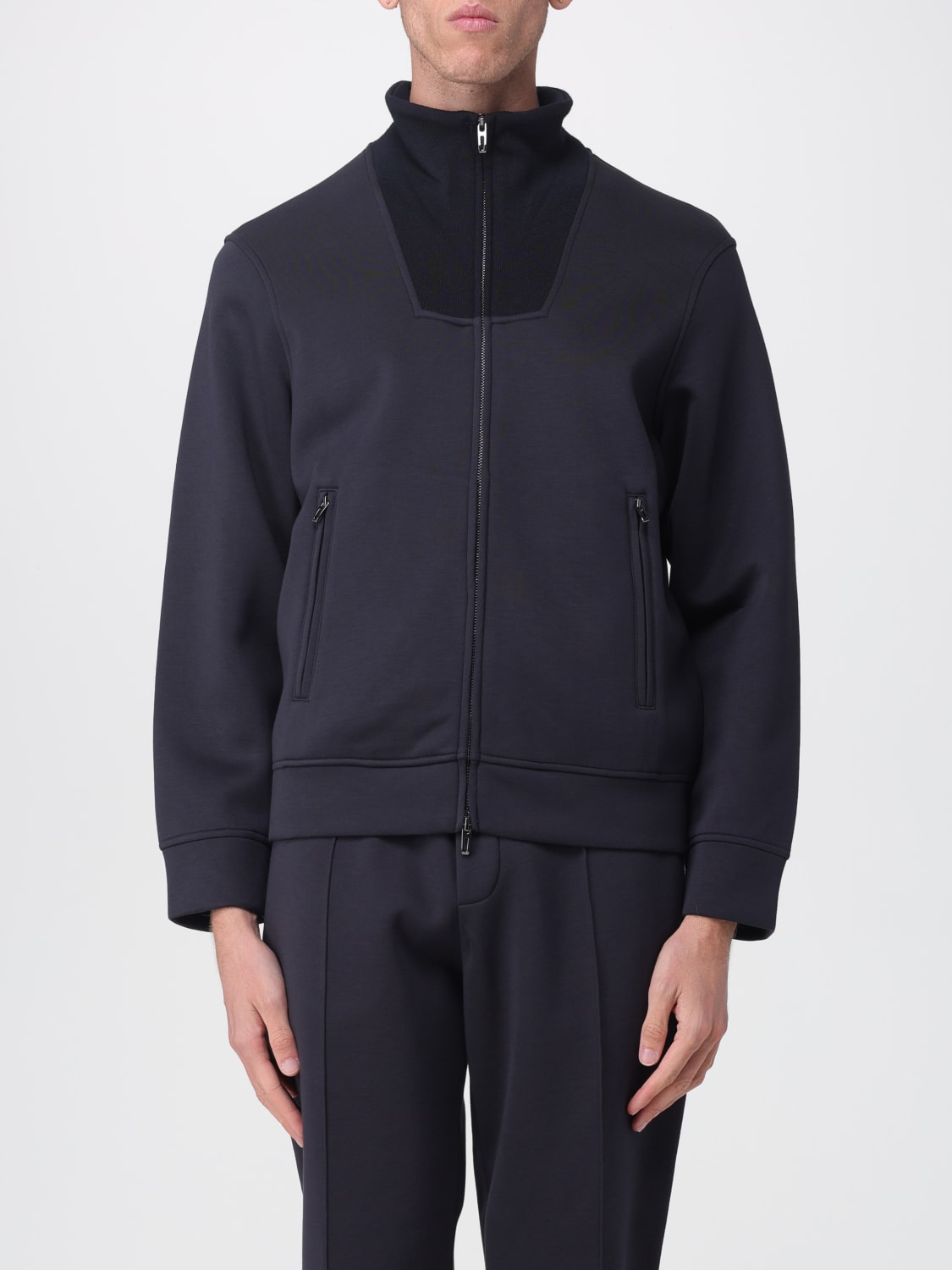 EMPORIO ARMANI SWEATSHIRT: Sweatshirt men Emporio Armani, Navy - Img 1