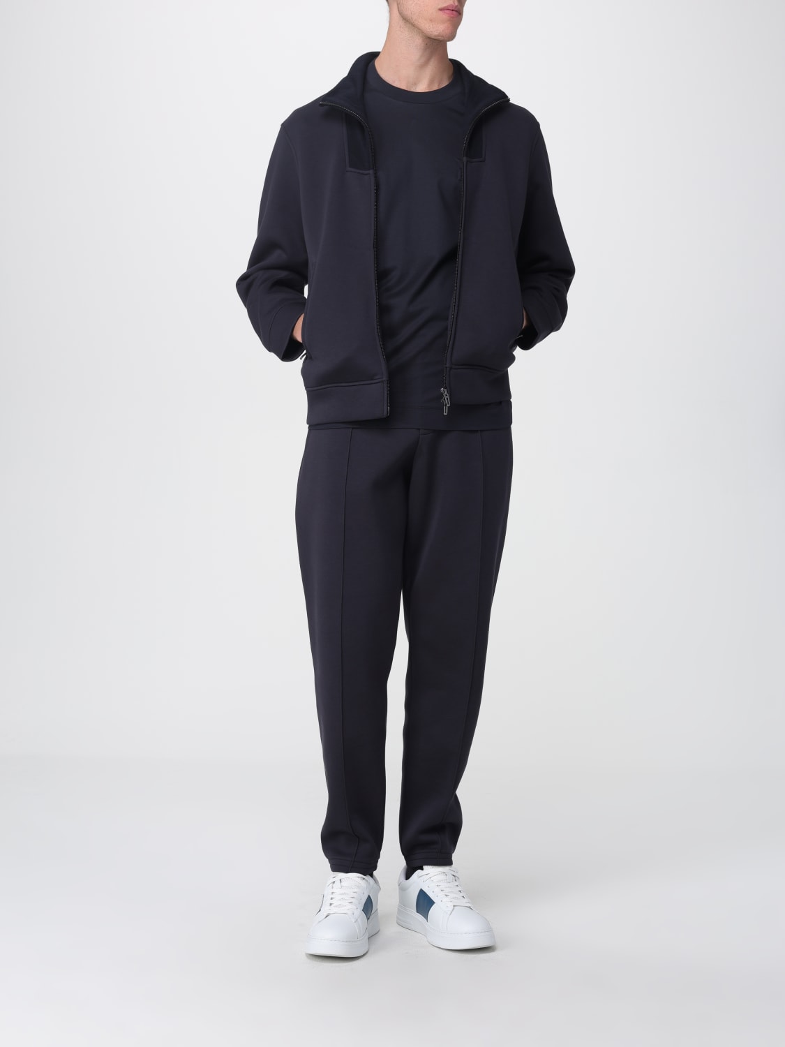 EMPORIO ARMANI SWEATSHIRT: Sweatshirt men Emporio Armani, Navy - Img 2