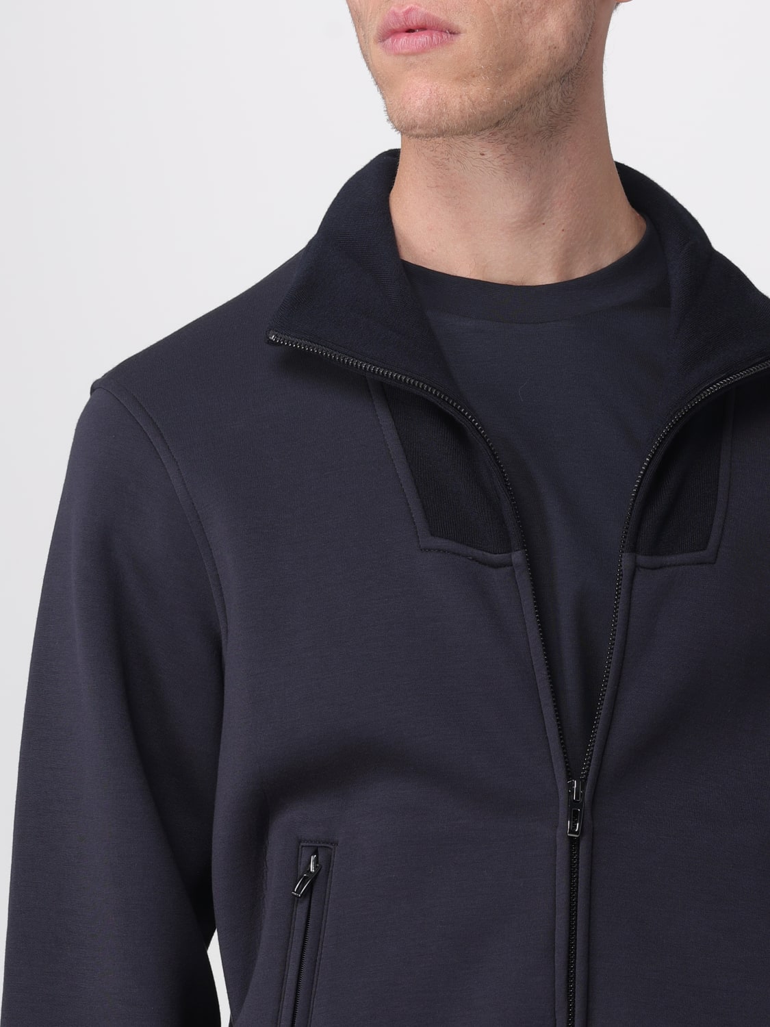 EMPORIO ARMANI SWEATSHIRT: Sweatshirt men Emporio Armani, Navy - Img 5