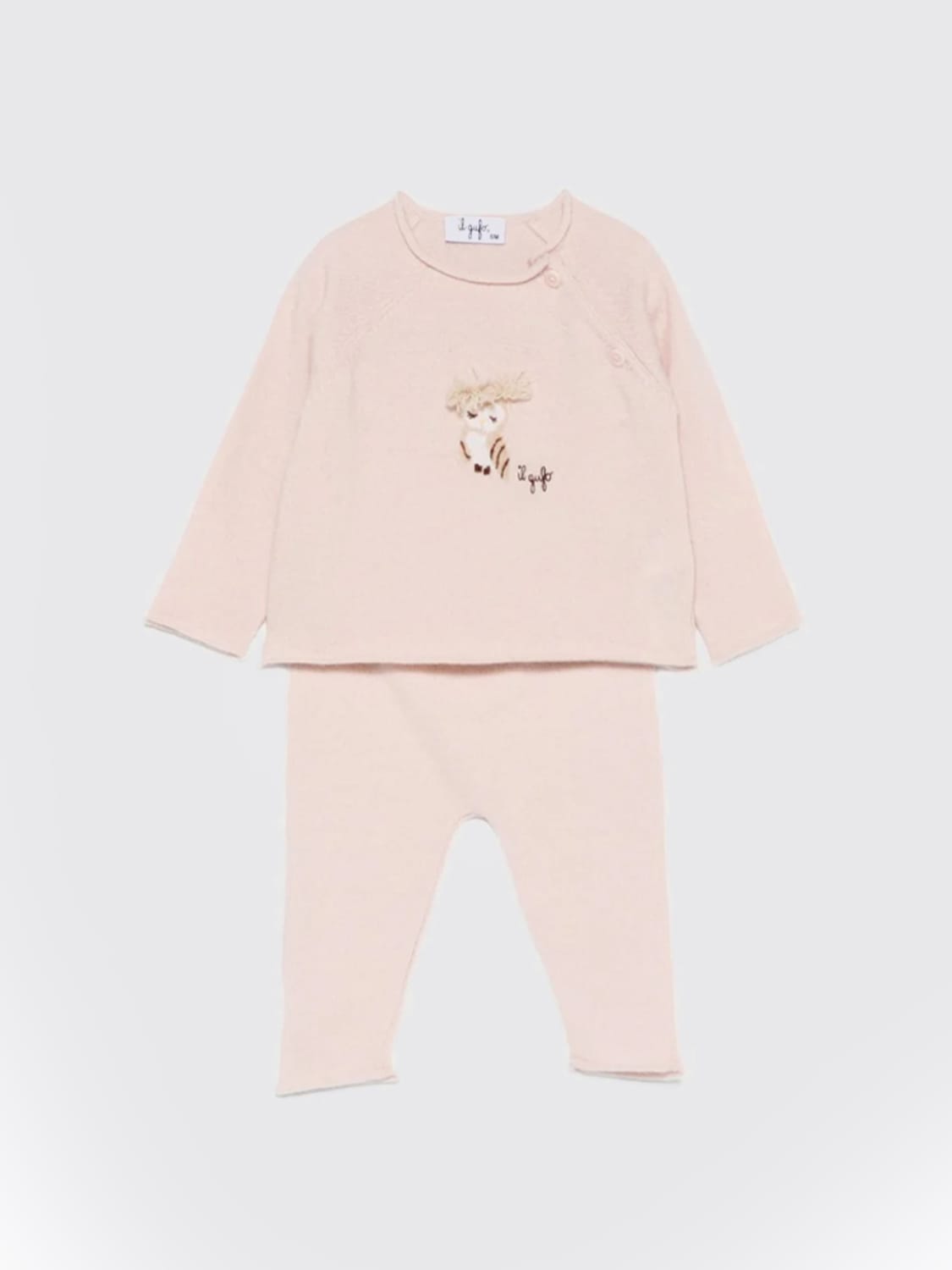 IL GUFO JUMPSUIT: Jumpsuit kids Il Gufo, Pink - Img 1