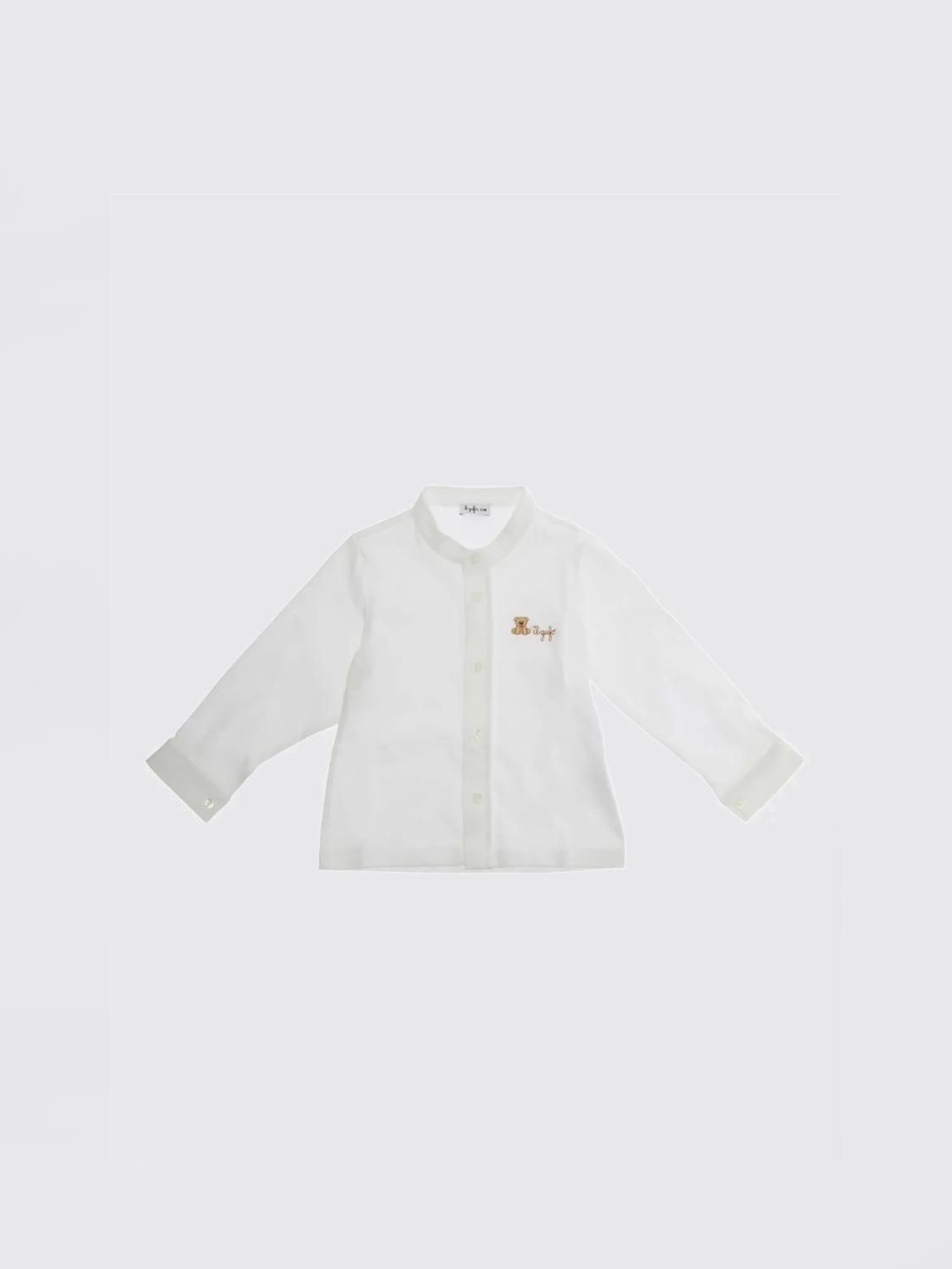 IL GUFO SWEATER: Sweater kids Il Gufo, White - Img 1