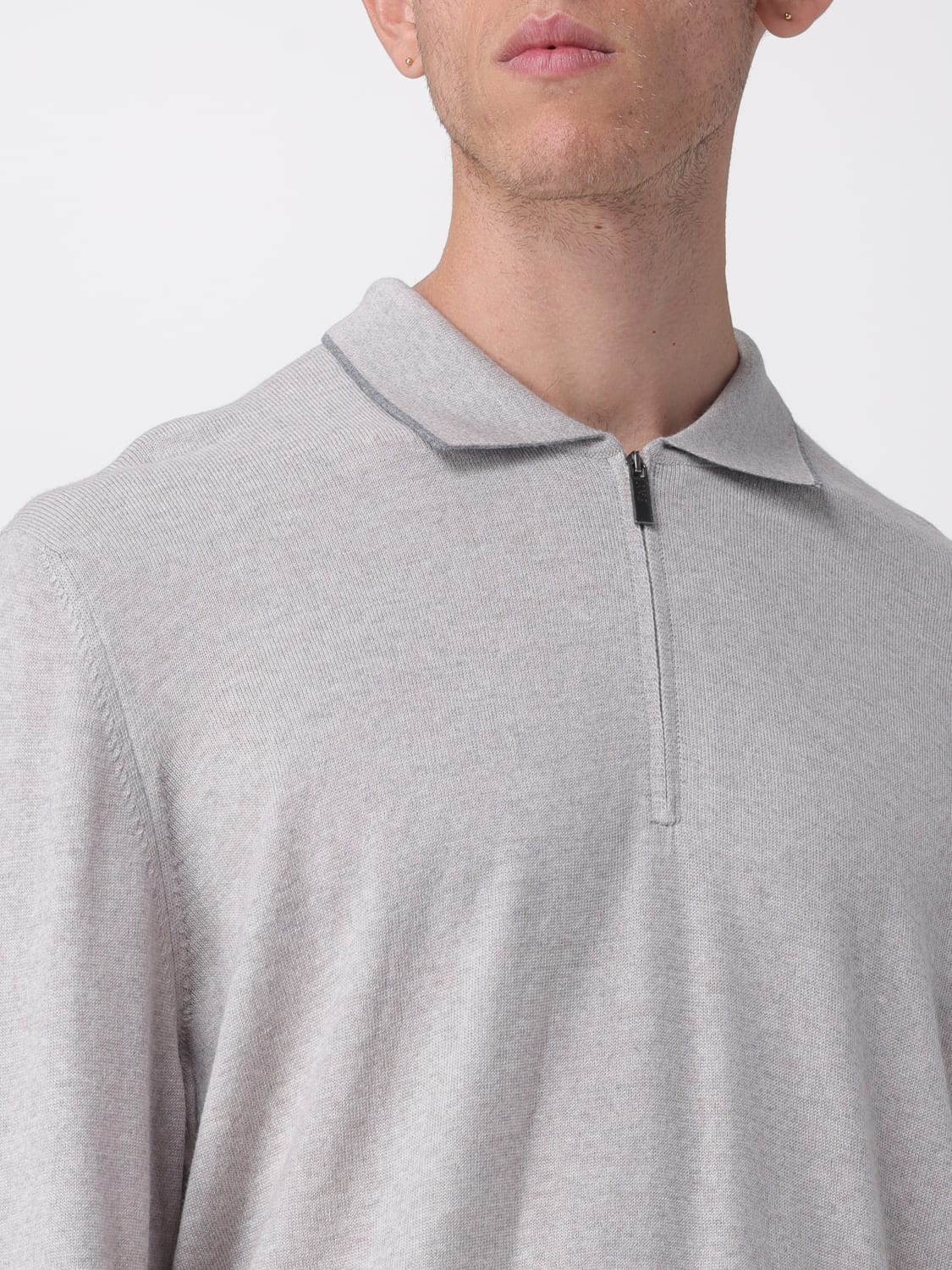 FAY POLO: Jersey hombre Fay, Blanco - Img 3