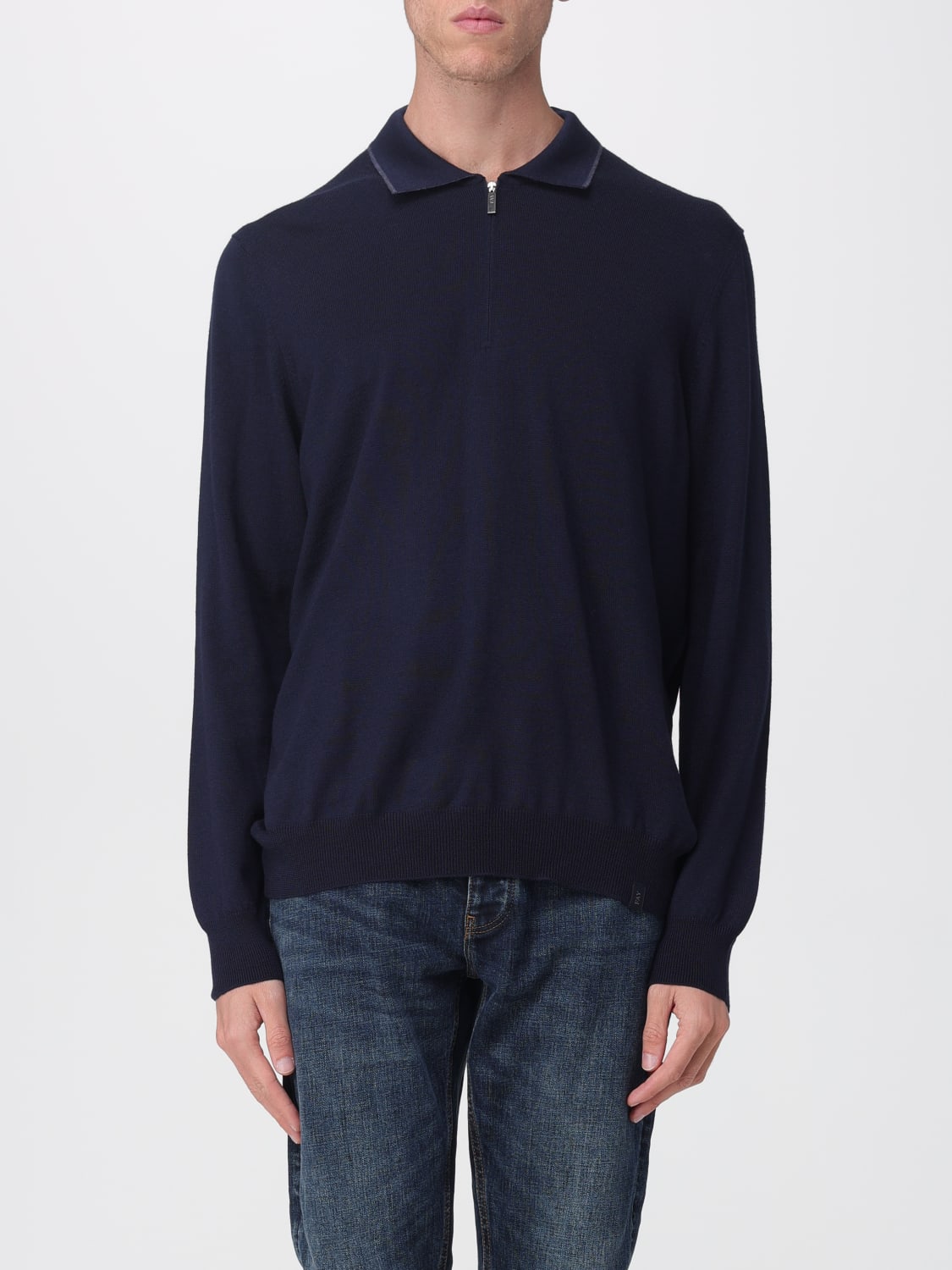 FAY POLO SHIRT: Sweater men Fay, Blue - Img 1