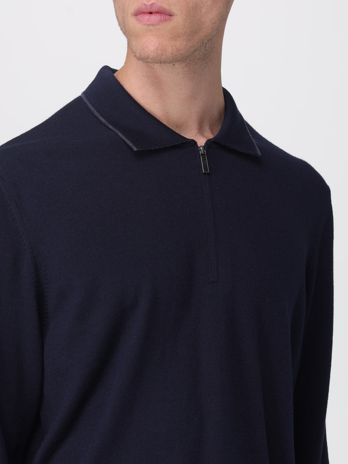 FAY POLO SHIRT: Sweater men Fay, Blue - Img 3