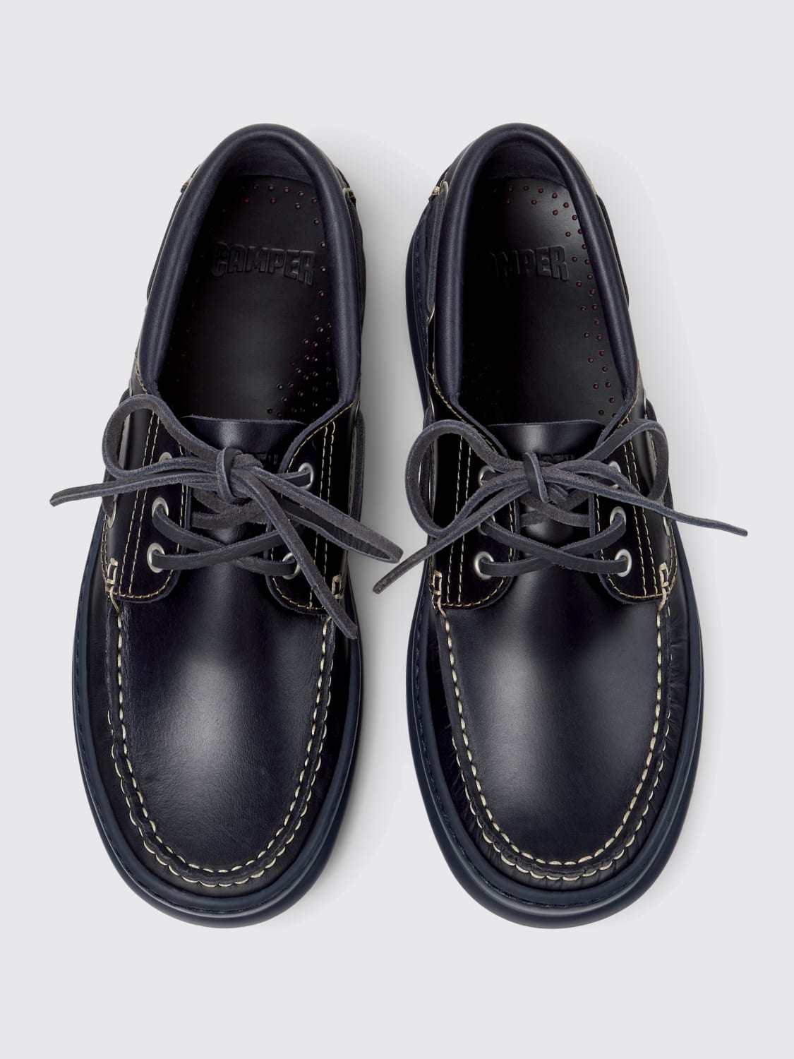 CAMPER LOAFERS: Shoes men Camper, Blue - Img 4