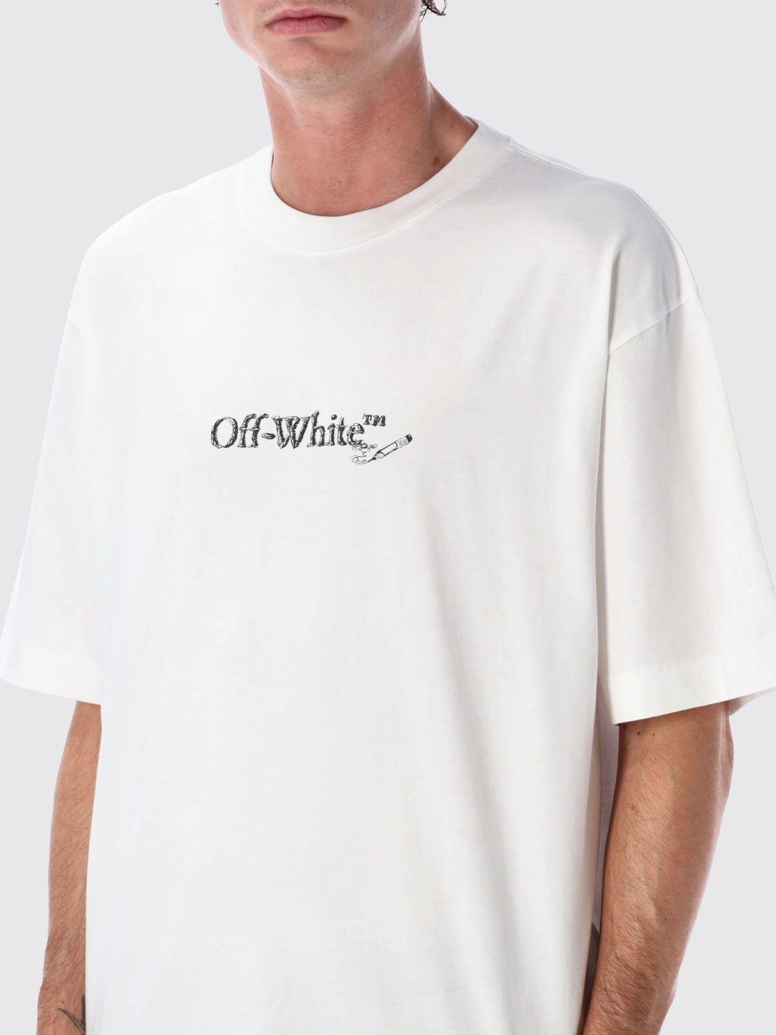 OFF-WHITE T-SHIRT: T-shirt men Off-white, White - Img 3