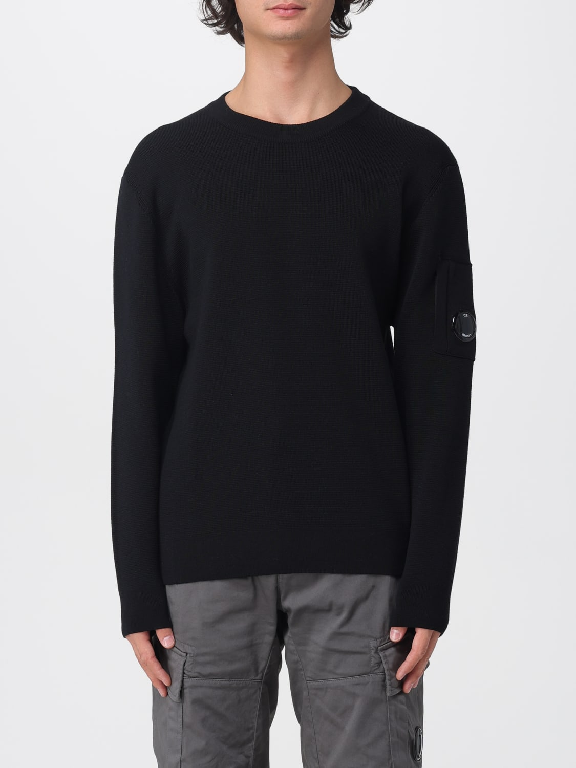 C.P. COMPANY SWEATER: Sweater men C.P. Company, Black - Img 1