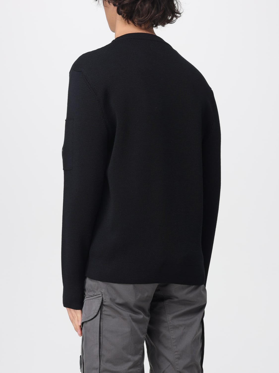 C.P. COMPANY SWEATER: Sweater men C.P. Company, Black - Img 2