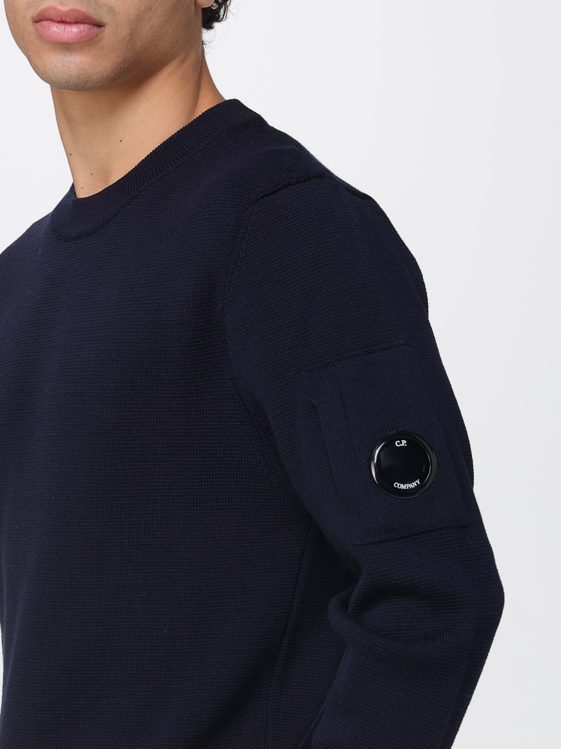 C.P. COMPANY SWEATER: Sweater men C.P. Company, Blue - Img 3