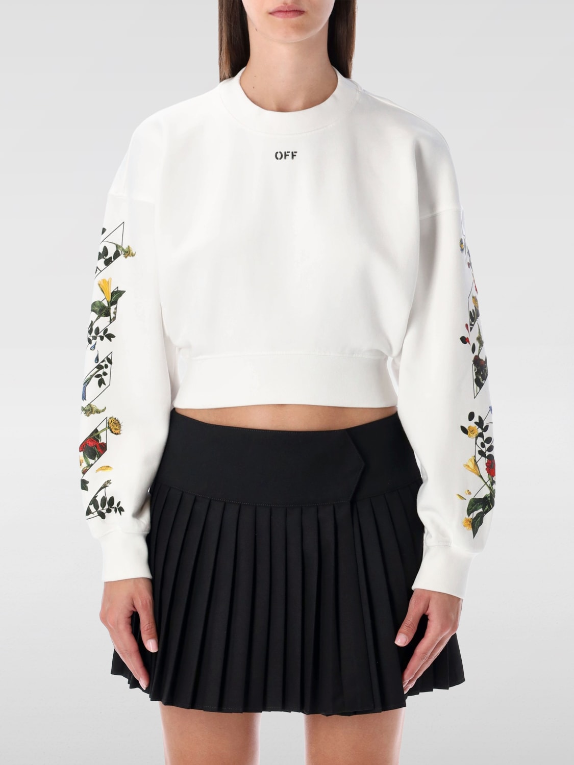 OFF-WHITE SWEATSHIRT: Pullover damen Off-white, Weiß - Img 1